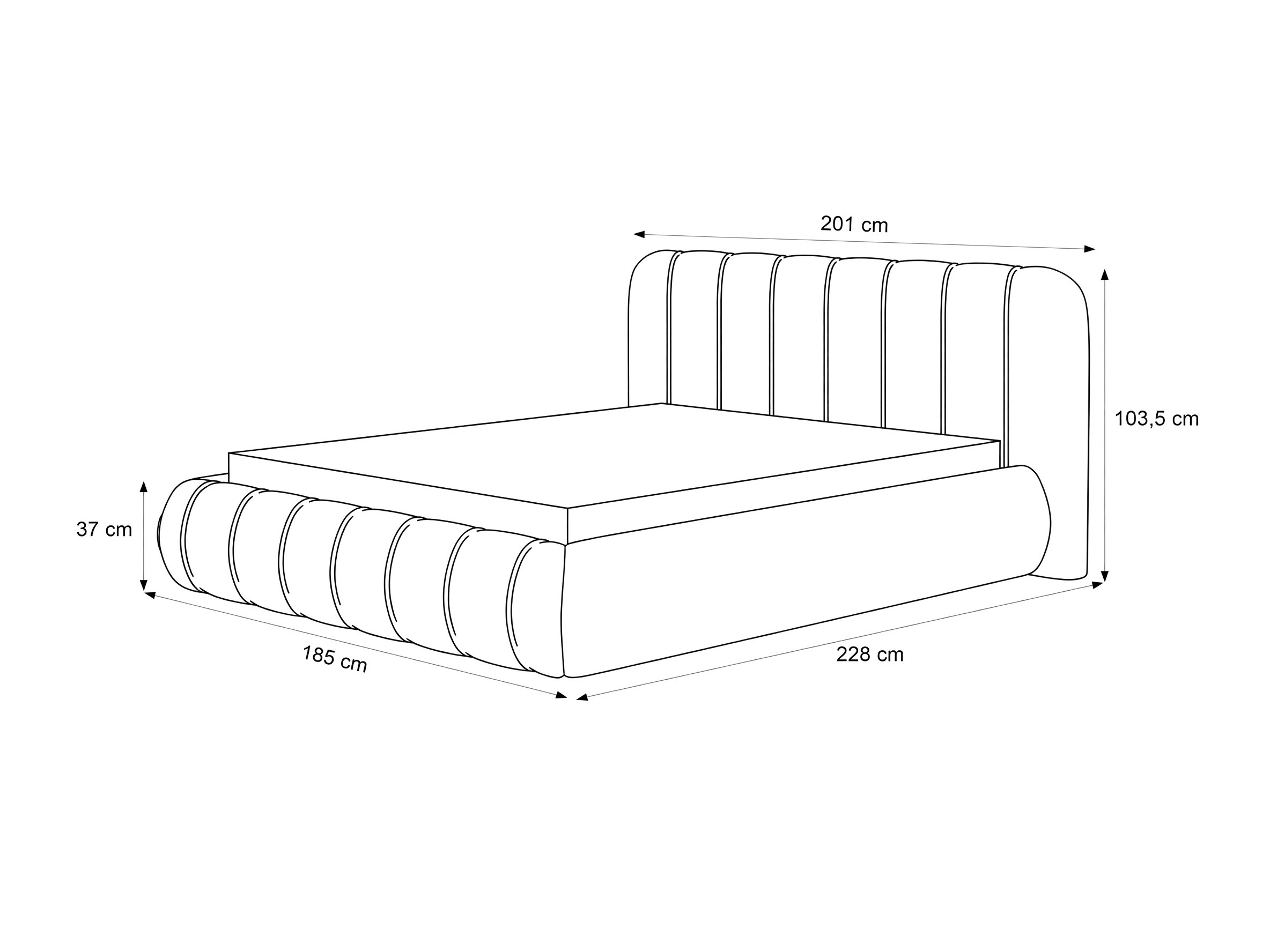 Κρεβάτι Martinez 133 (Eddy 03)