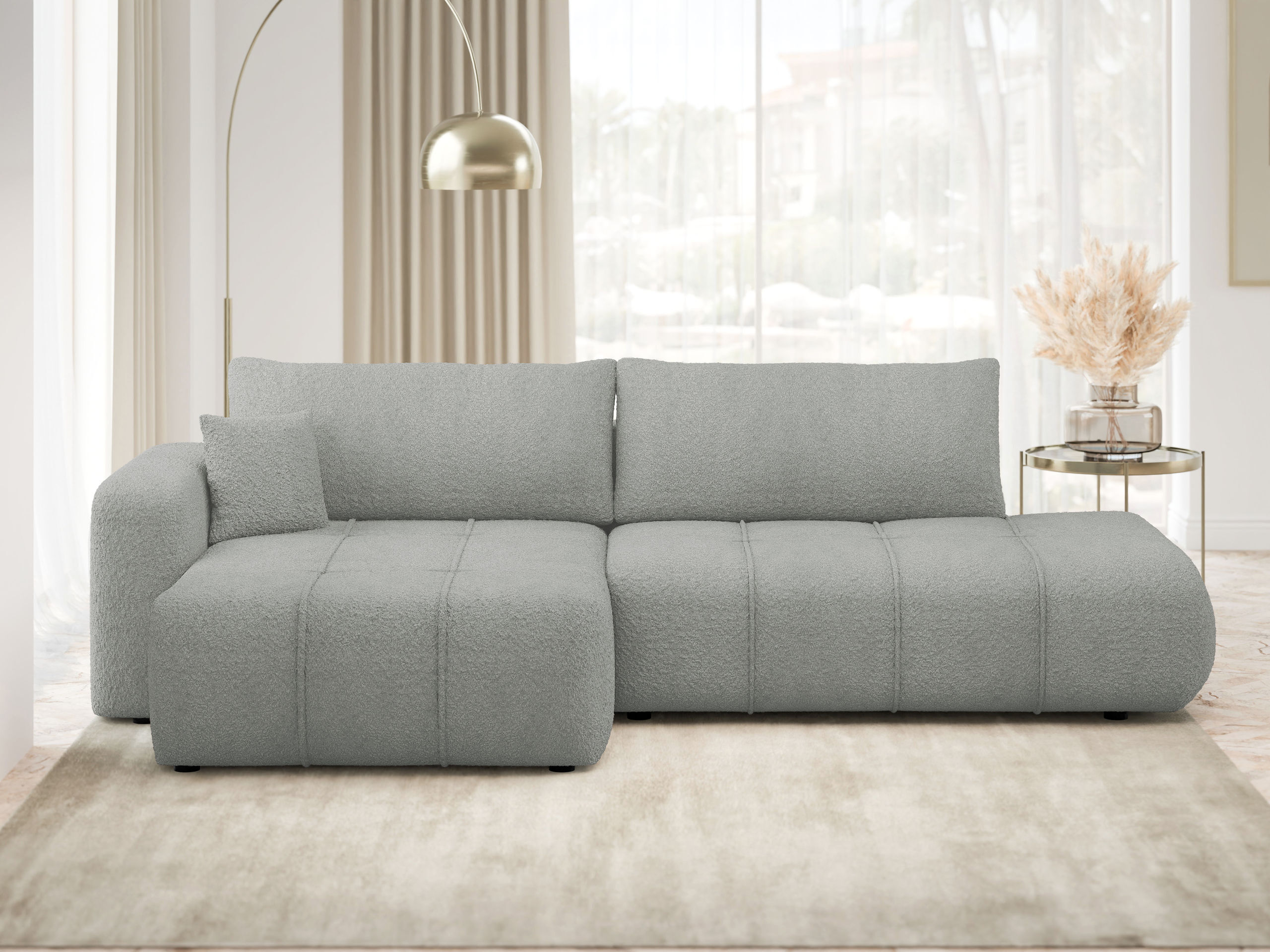Γωνιακός Καναπές Comfivo Laurus III (Coral 75)