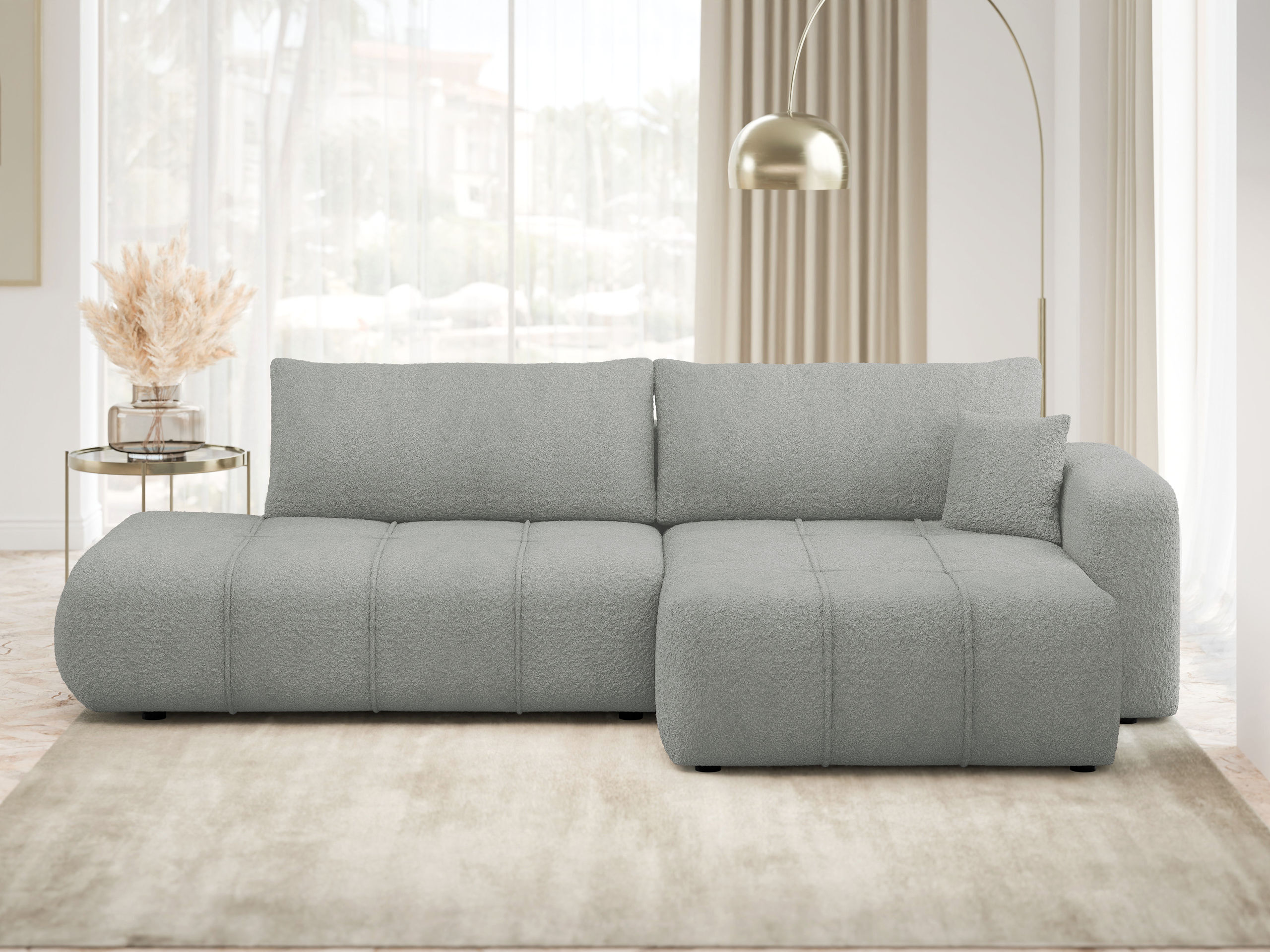 Γωνιακός Καναπές Comfivo Laurus III (Coral 75)