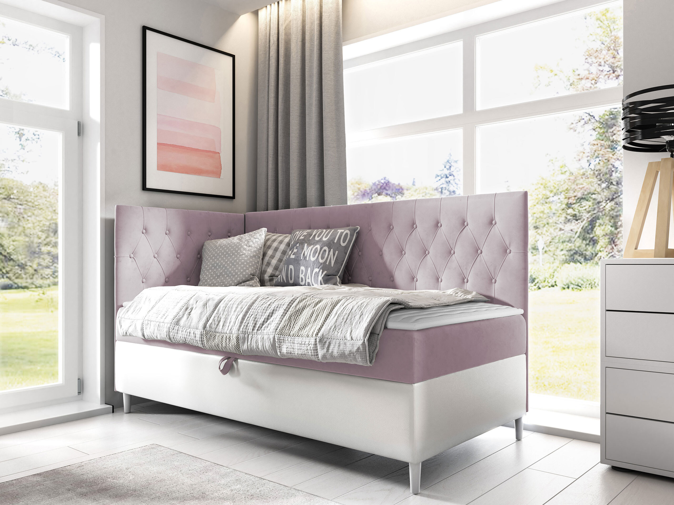 Κρεβάτι continental Lucus III (Soft 017 + Fresh 9)