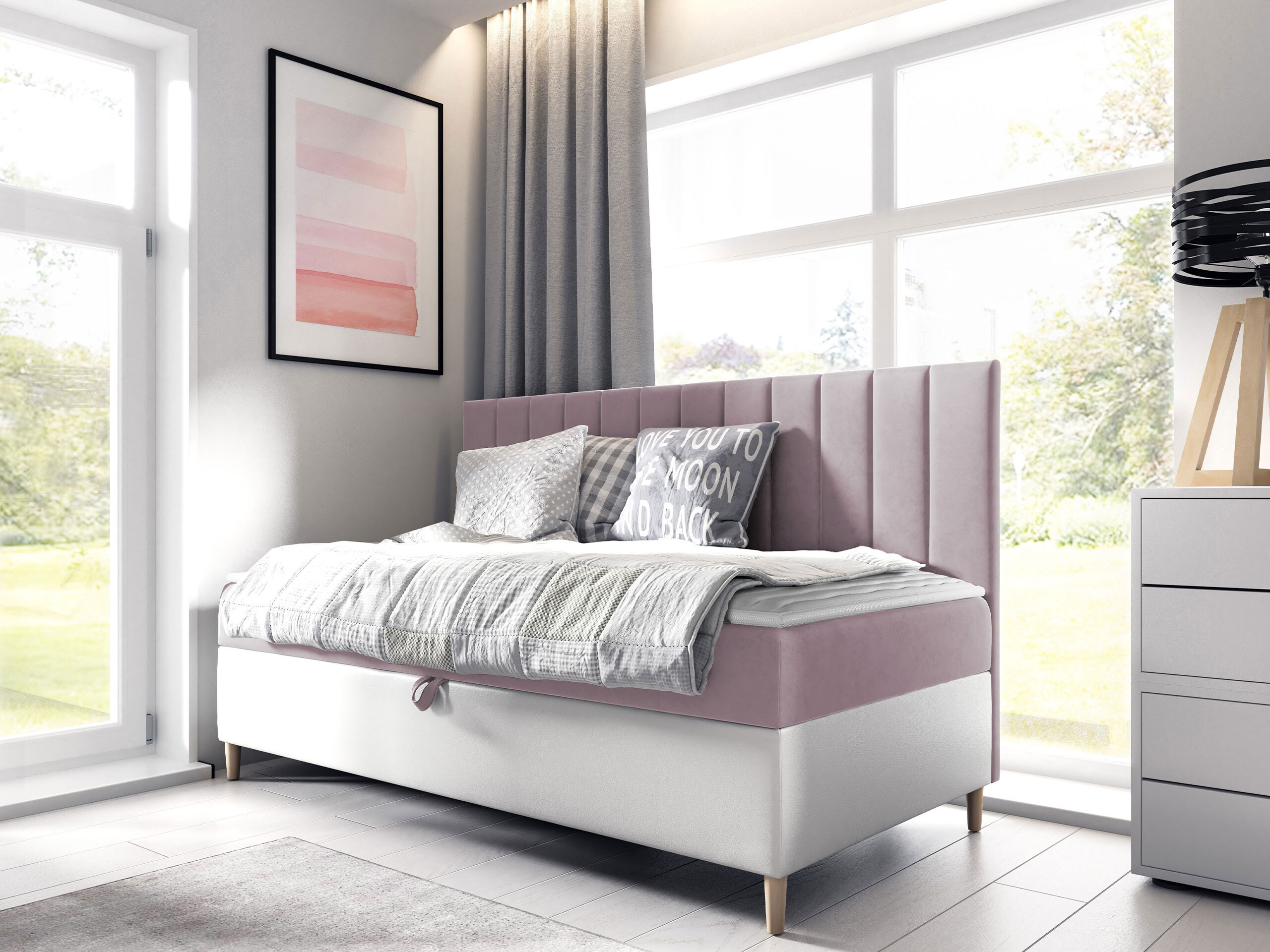 Κρεβάτι continental Lucus I (Soft 017 + Fresh 9)