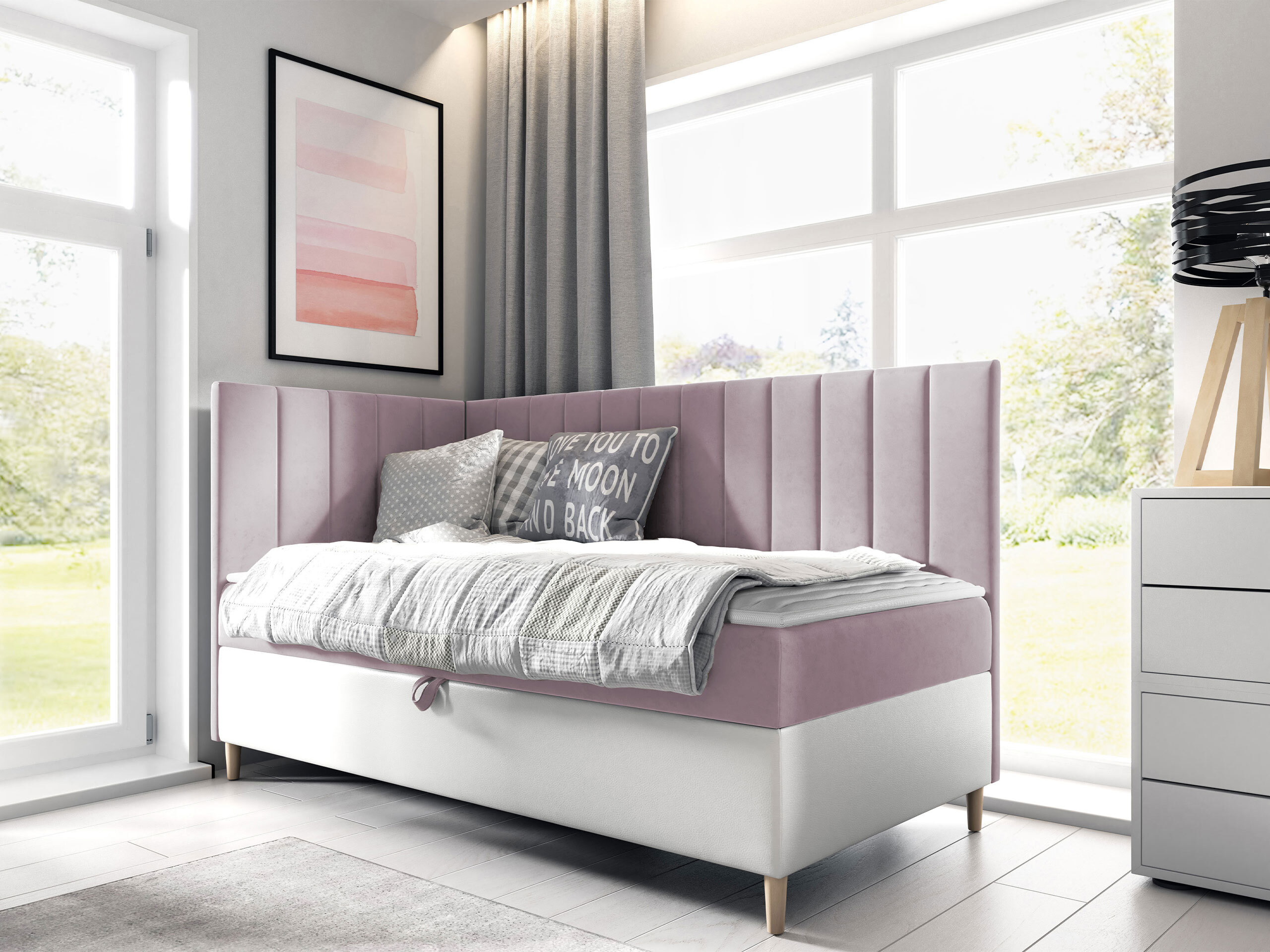 Κρεβάτι continental Lucus (Soft 017 + Fresh 9)