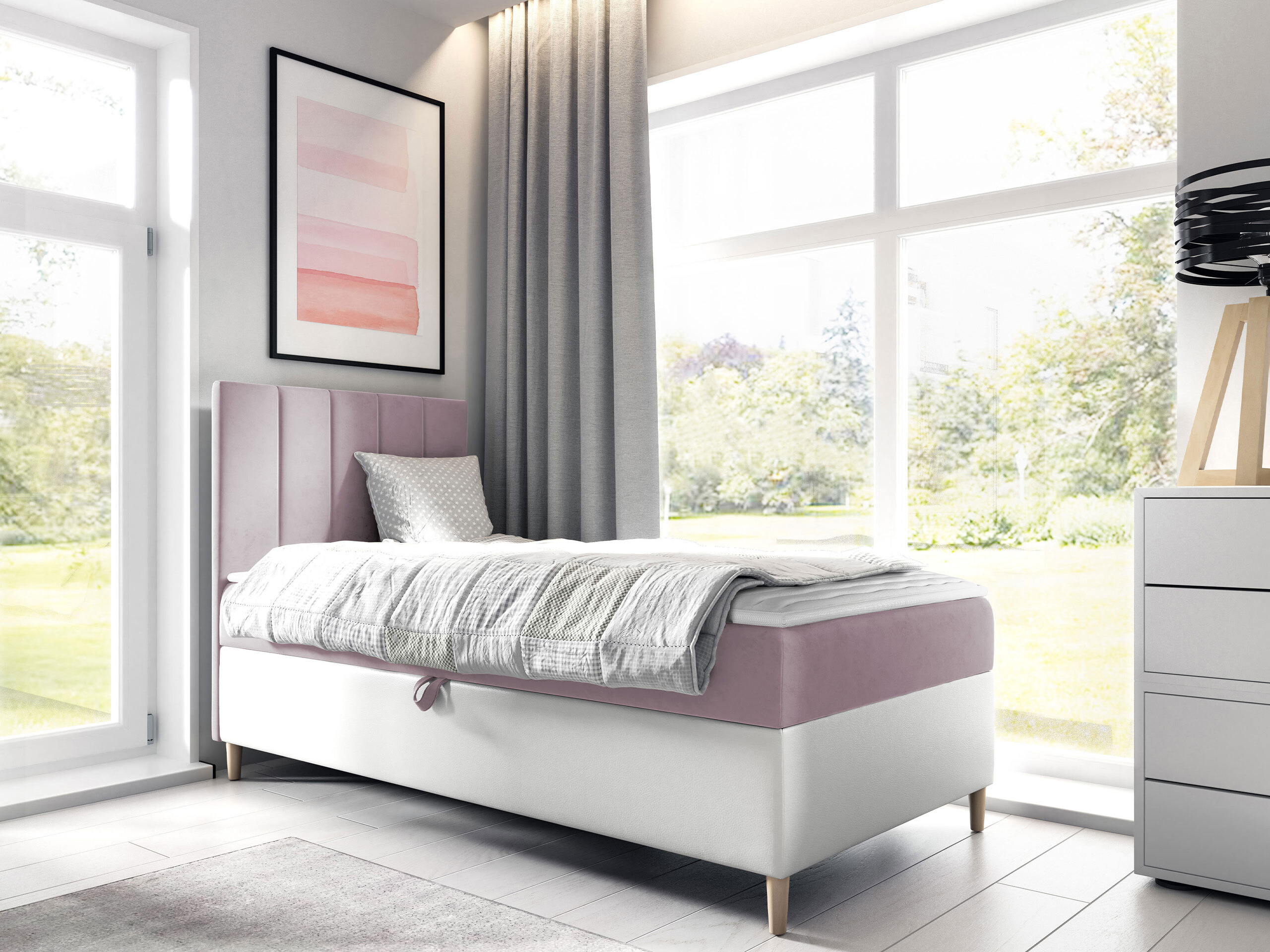 Κρεβάτι continental Lucus VI (Soft 017 + Fresh 9)