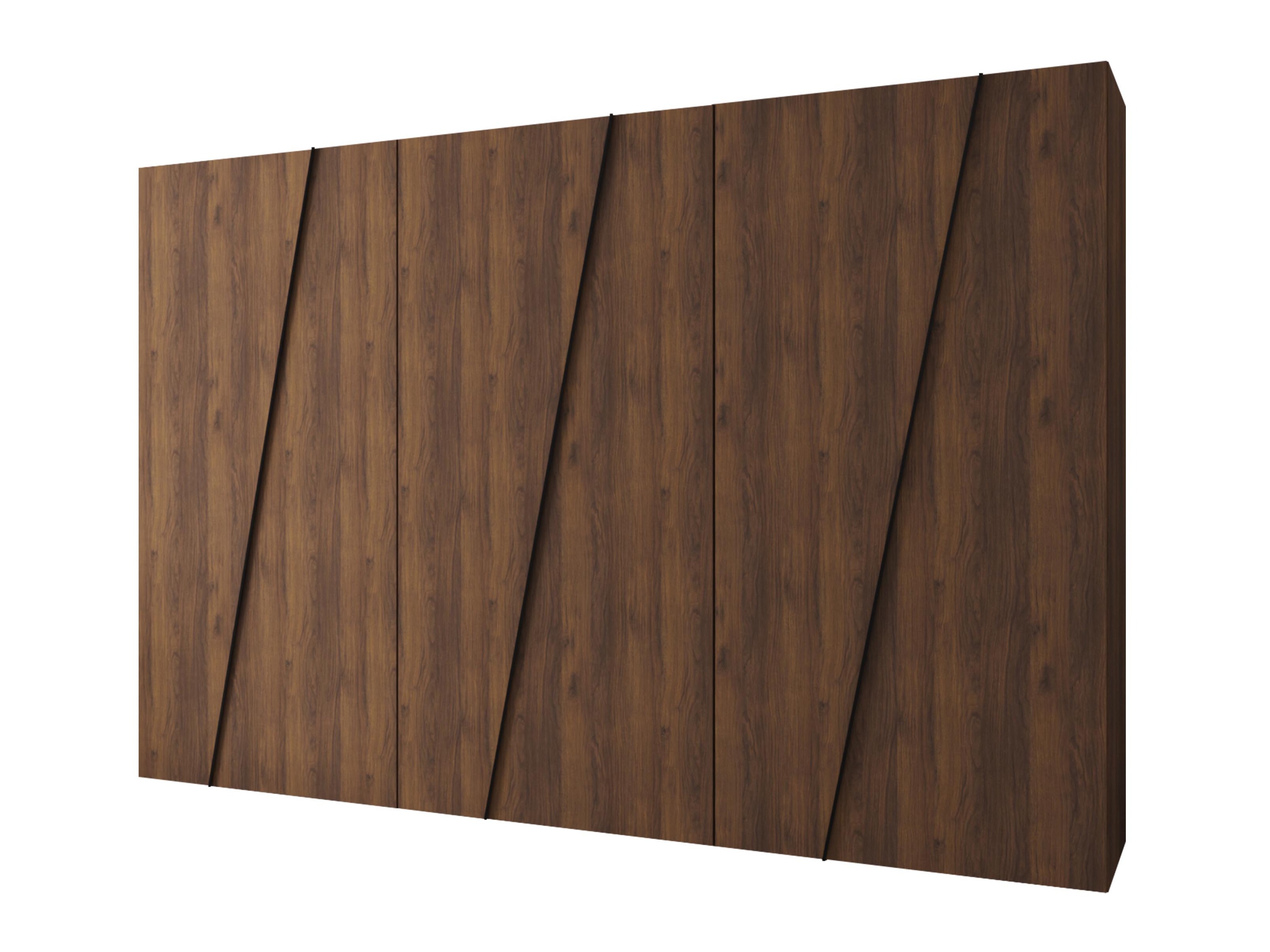 Ντουλάπα Hartford 641 (Καρυδί)