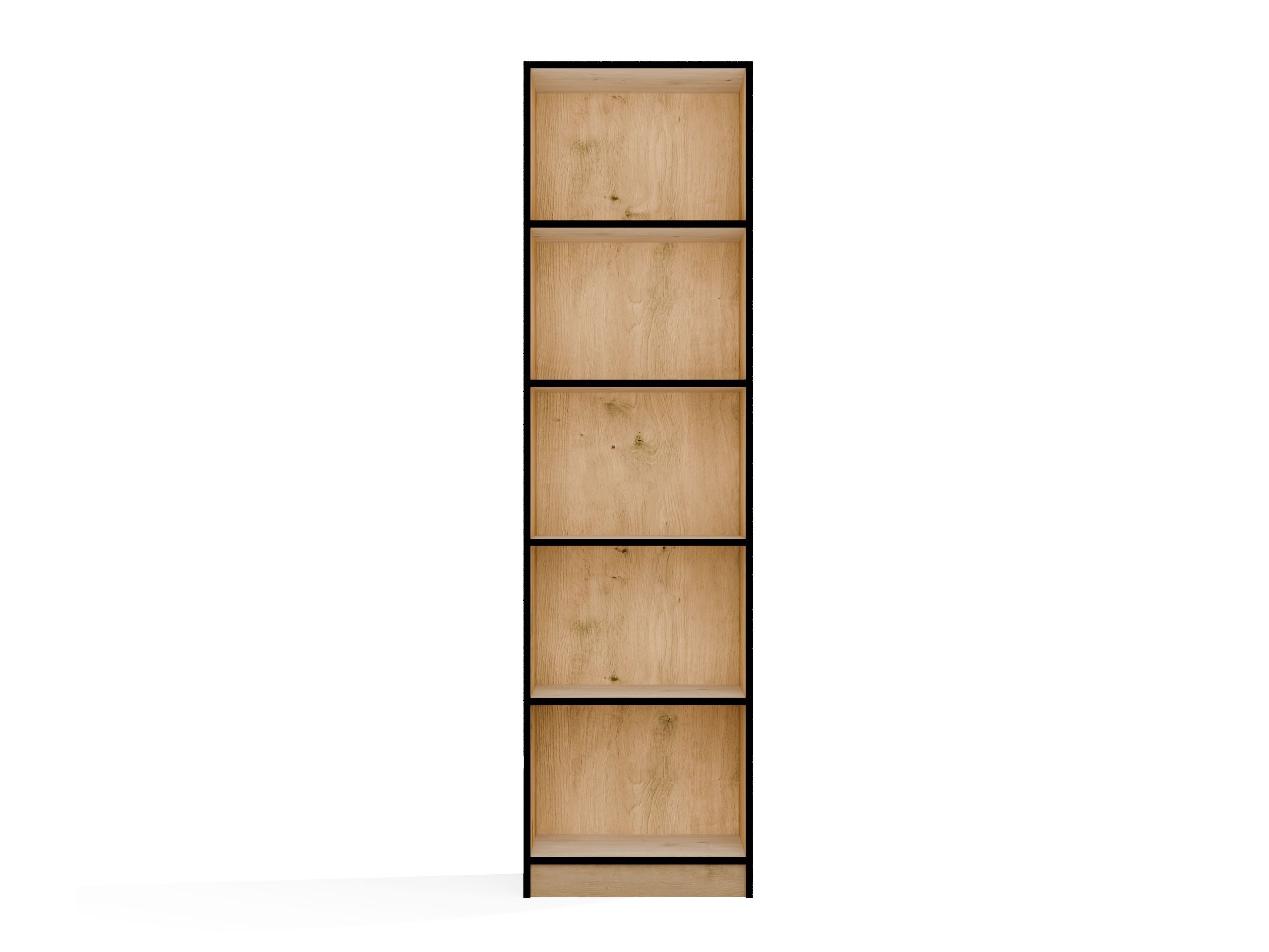 Βιβλιοθήκη Mandeville 188 (Artisan βελανιδιά + Μαύρο)