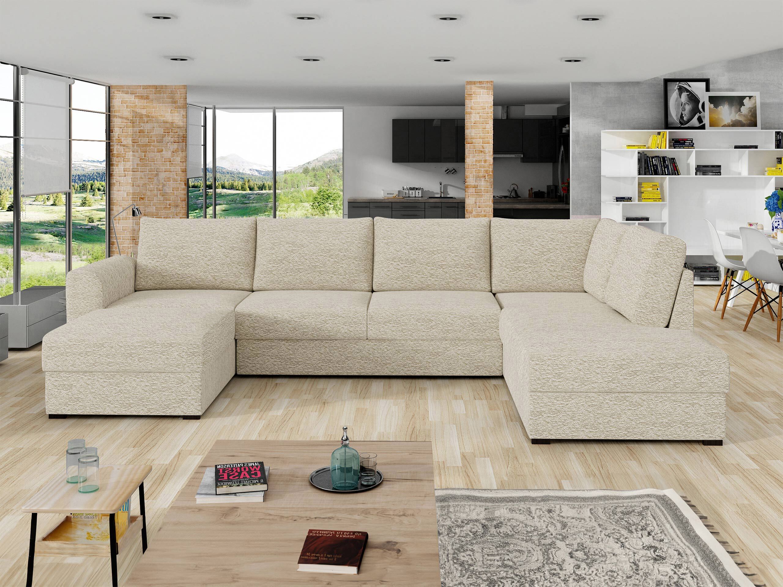 Γωνιακός Καναπές Comfivo Flumen (Abriamo 03)