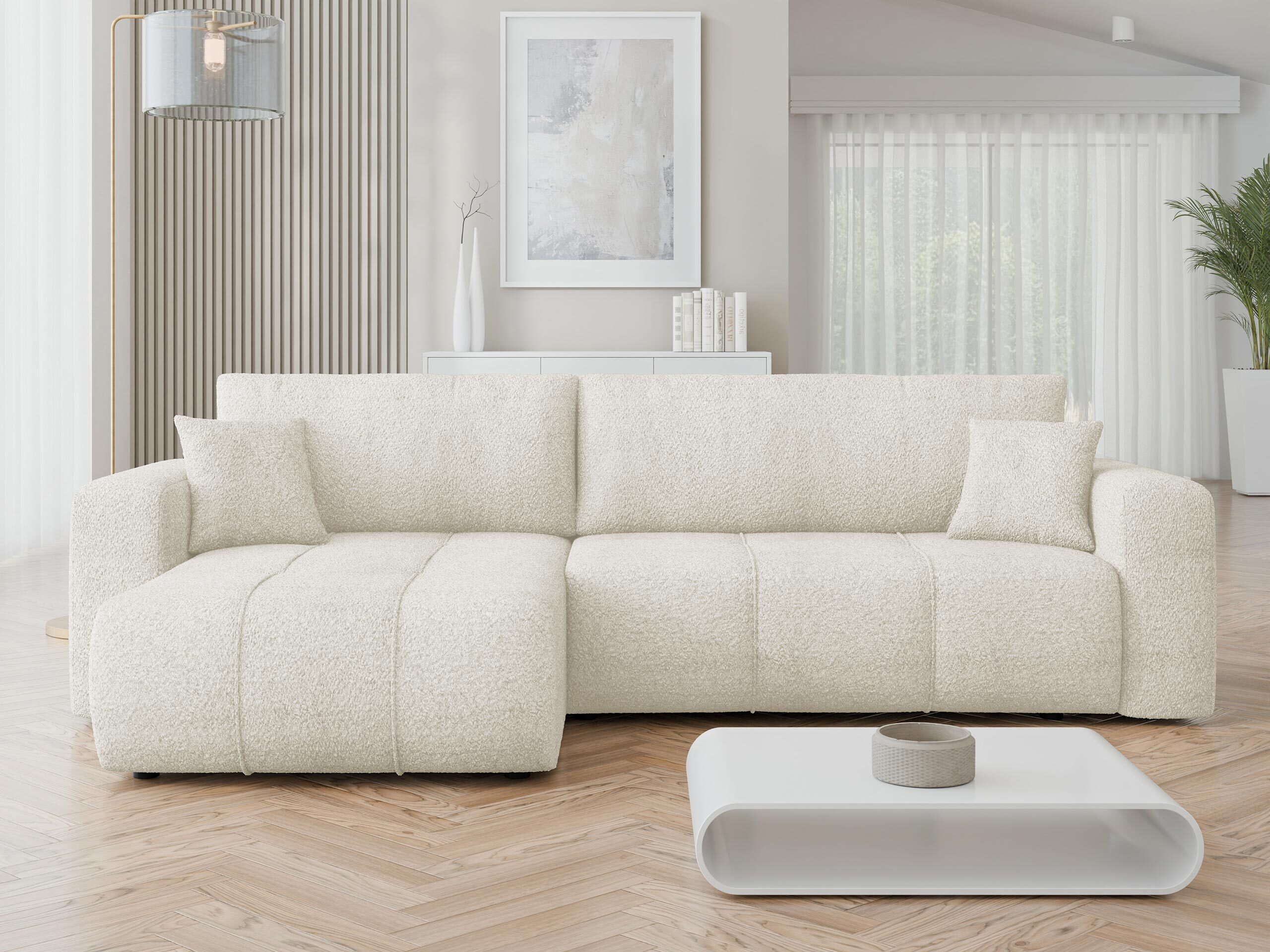 Γωνιακός Καναπές Comfivo Laurus I (Coral 65)
