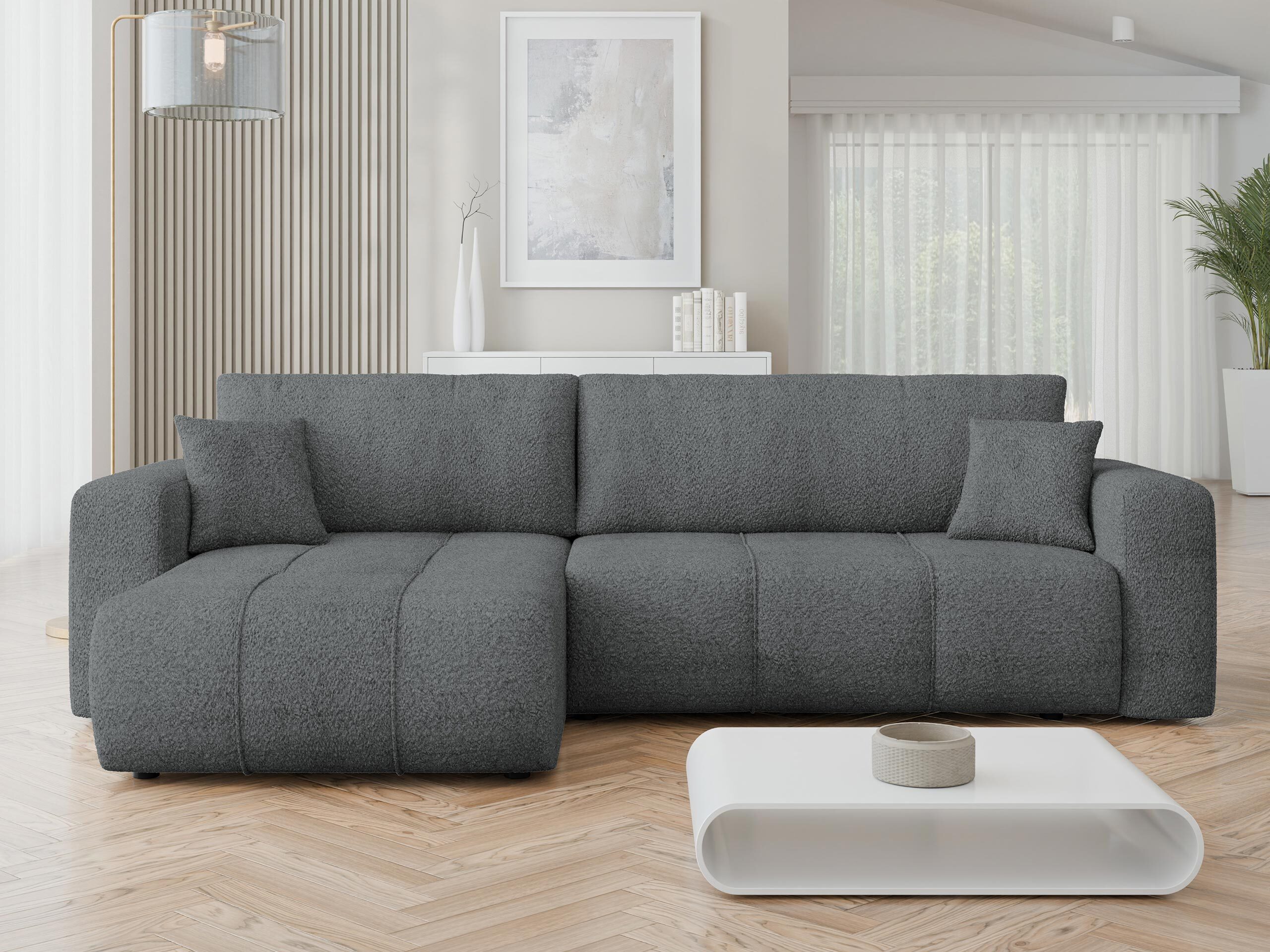 Γωνιακός Καναπές Comfivo Laurus I (Coral 80)