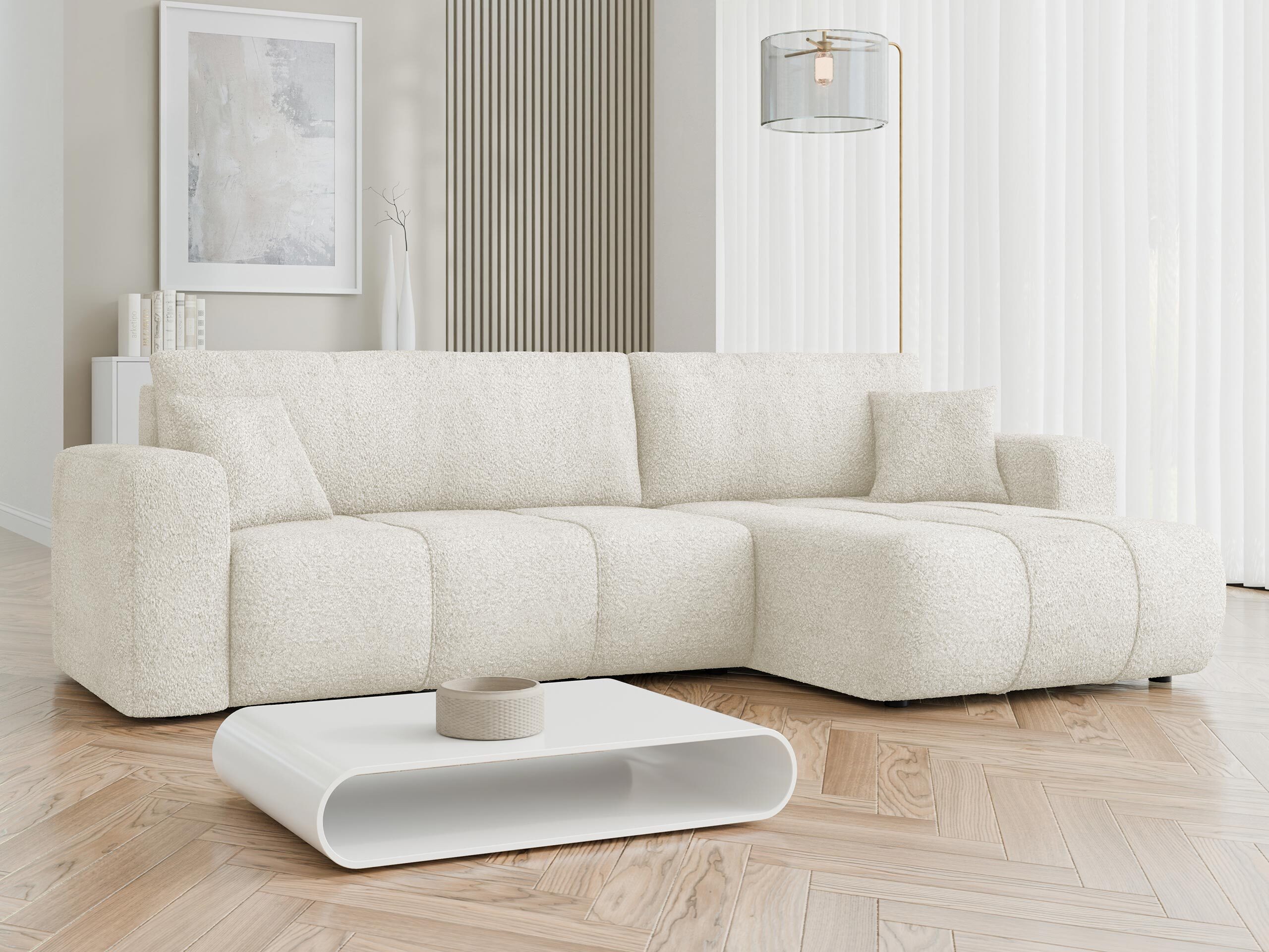 Γωνιακός Καναπές Comfivo Laurus I (Coral 65)