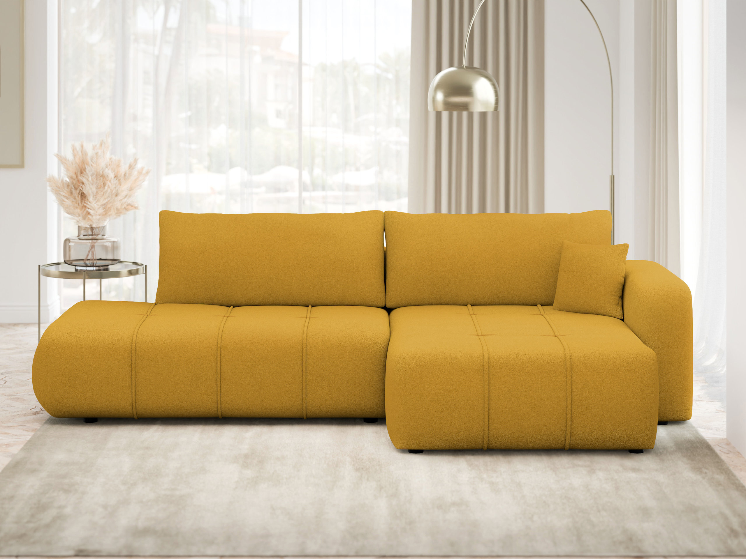 Γωνιακός Καναπές Comfivo Laurus III (Velo 626)