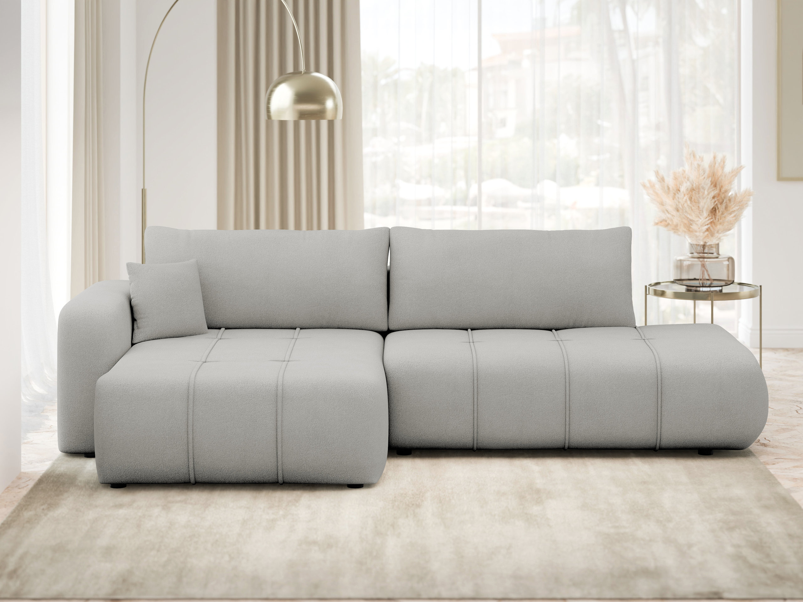Γωνιακός Καναπές Comfivo Laurus III (Velo 633)
