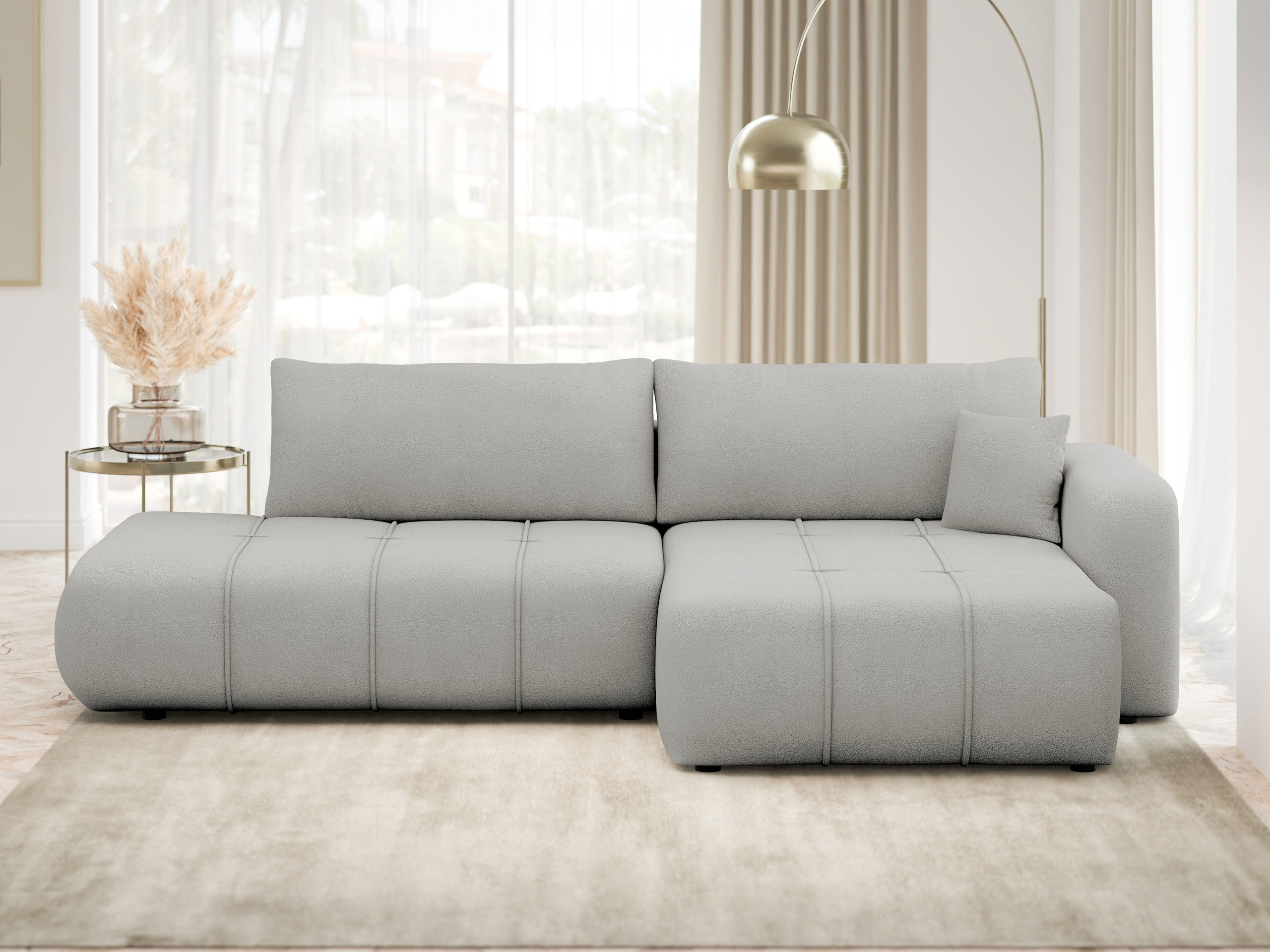 Γωνιακός Καναπές Comfivo Laurus III (Velo 633)