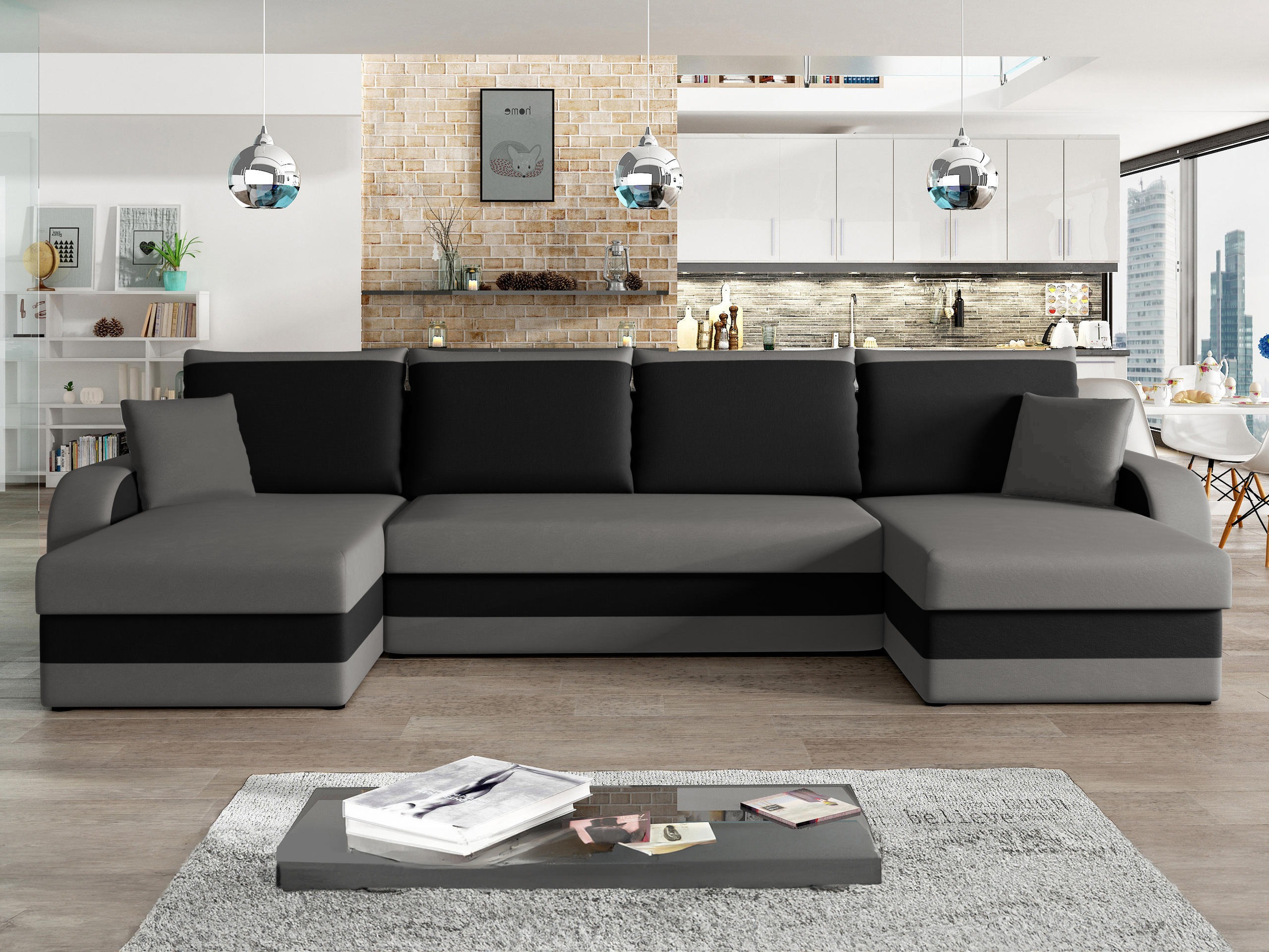 Γωνιακός Καναπές Comfivo Melissa IV (Alova 36 + Alova 04)