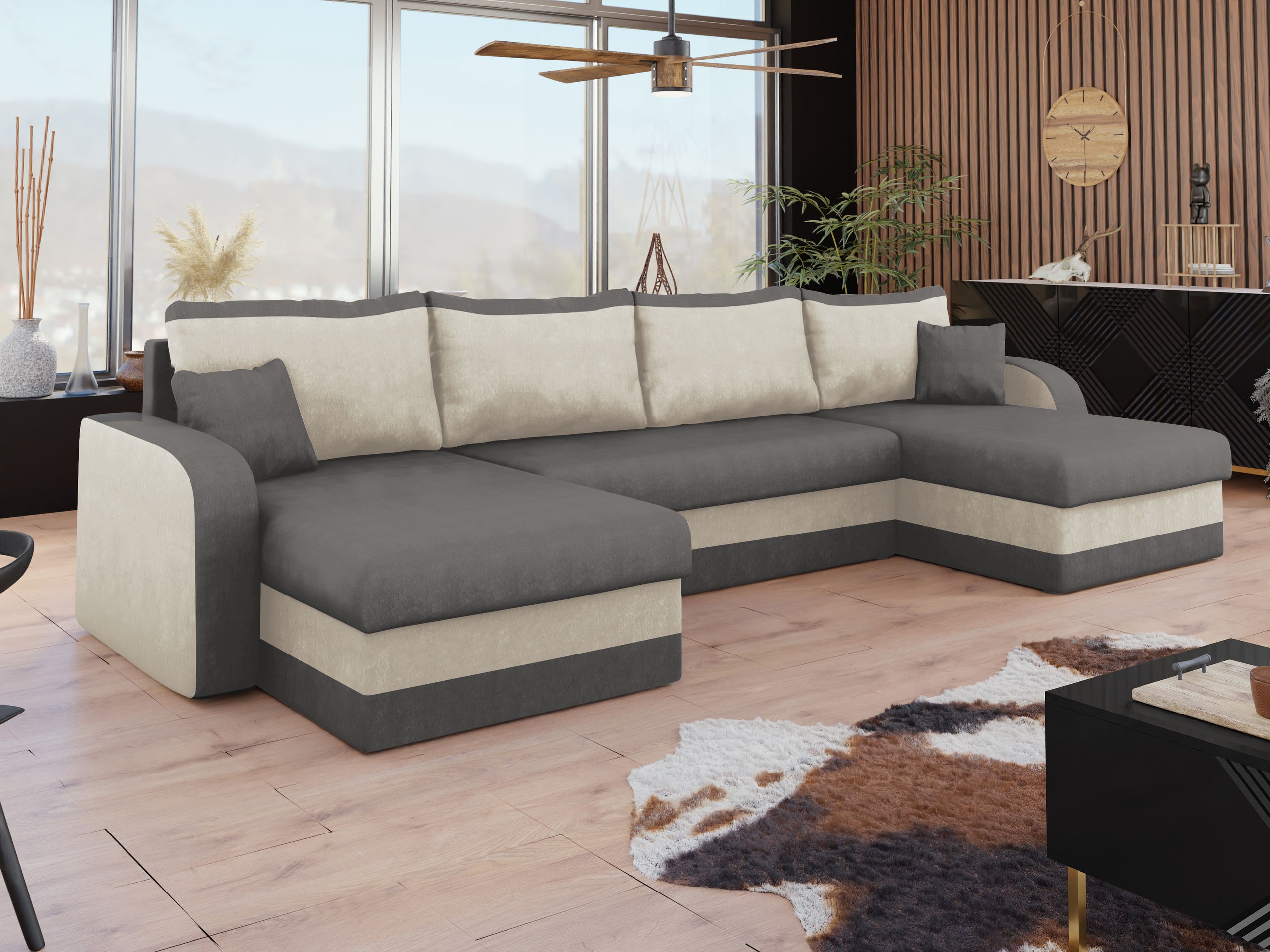 Γωνιακός Καναπές Comfivo Melissa IV (Alova 36 + Alova 71)