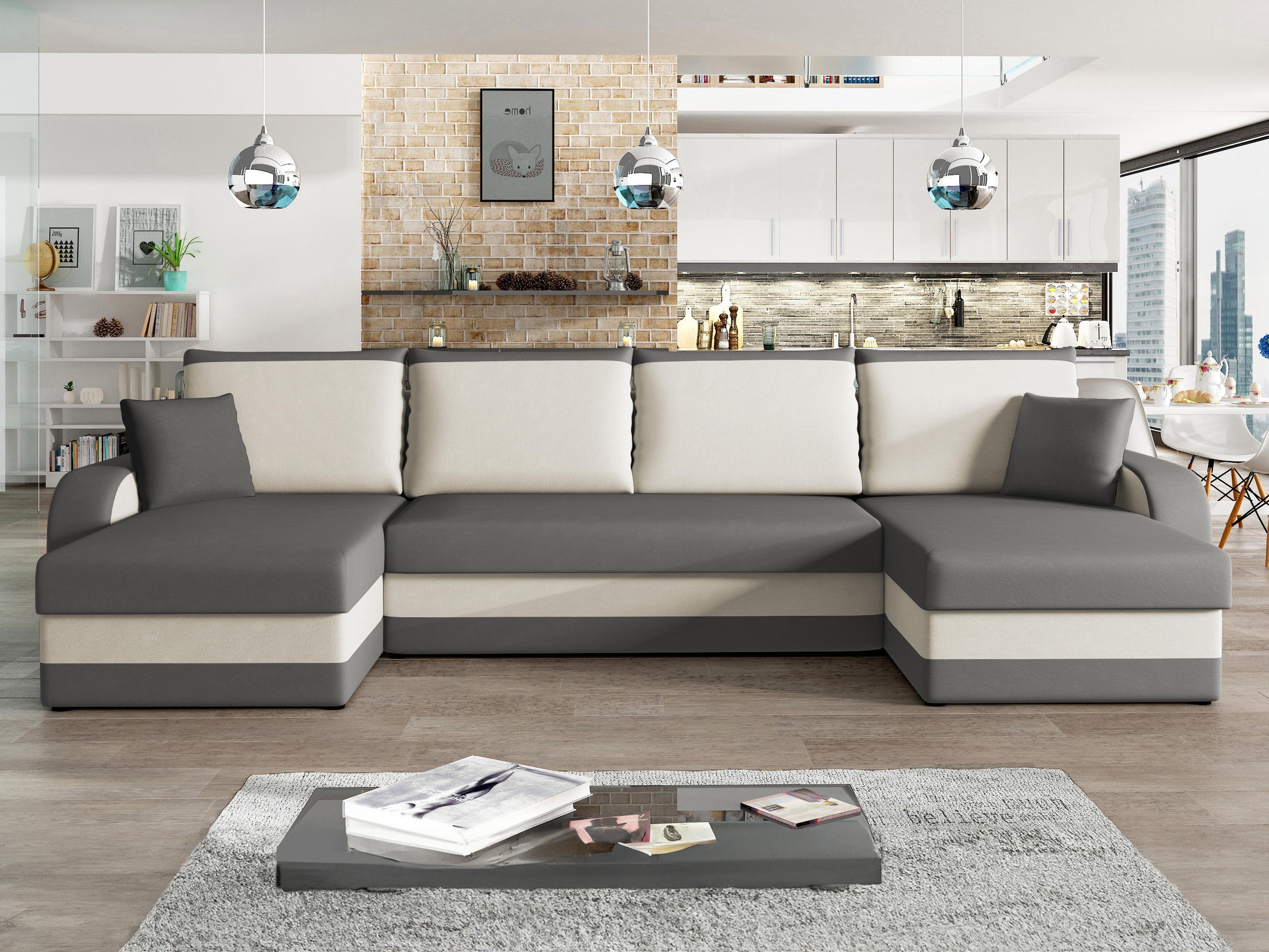 Γωνιακός Καναπές Comfivo Melissa IV (Alova 36 + Alova 71)