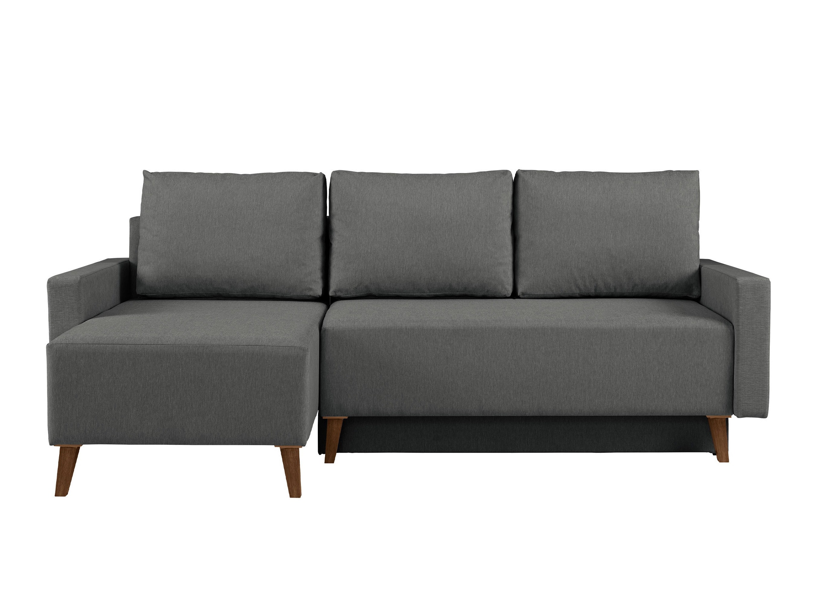 Γωνιακός Καναπές Delbene 130 (Verita 88 + Σκούρη δρυς San Remo)