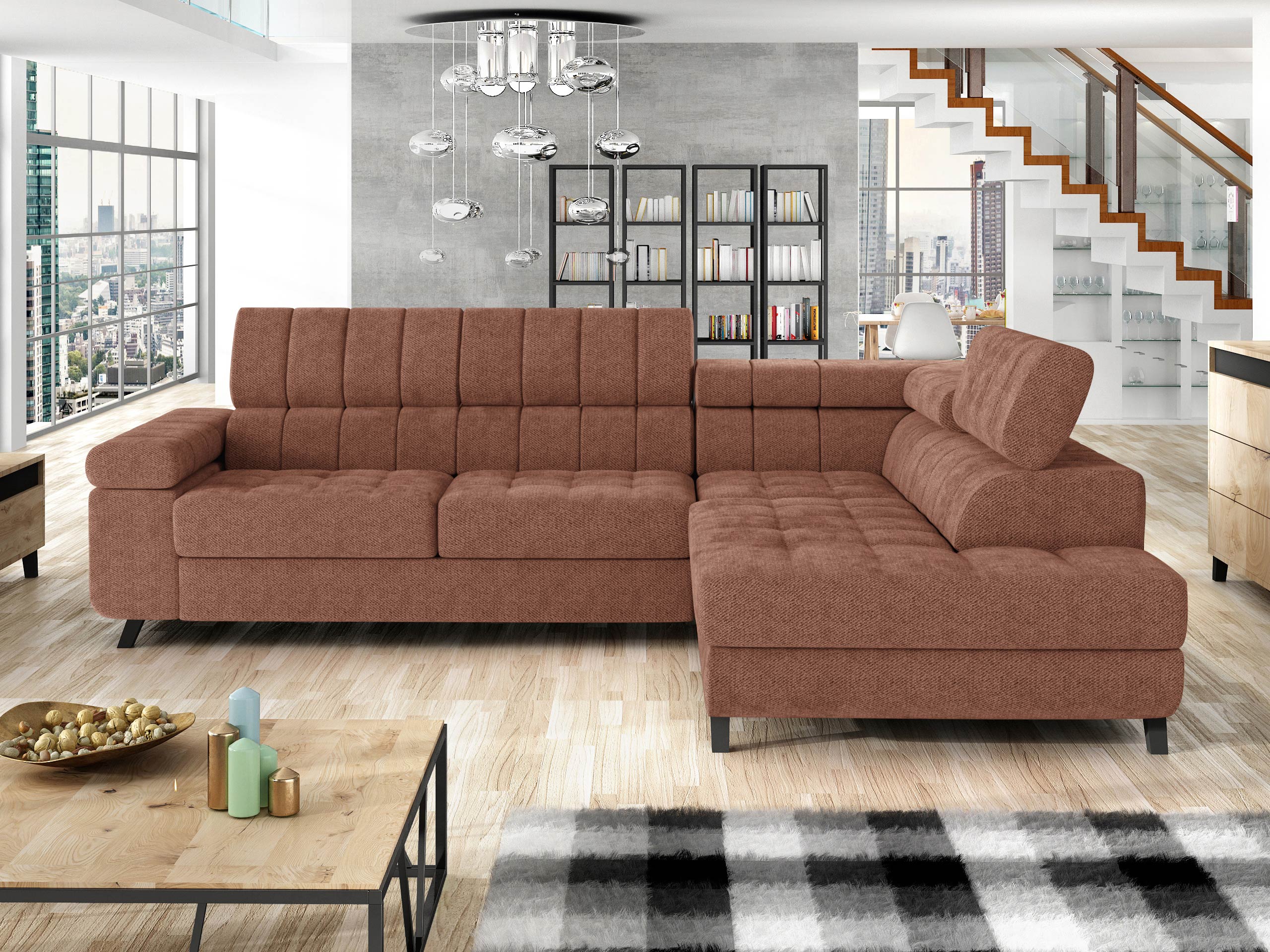 Γωνιακός Καναπές Comfivo Agnus (Kronos 29)