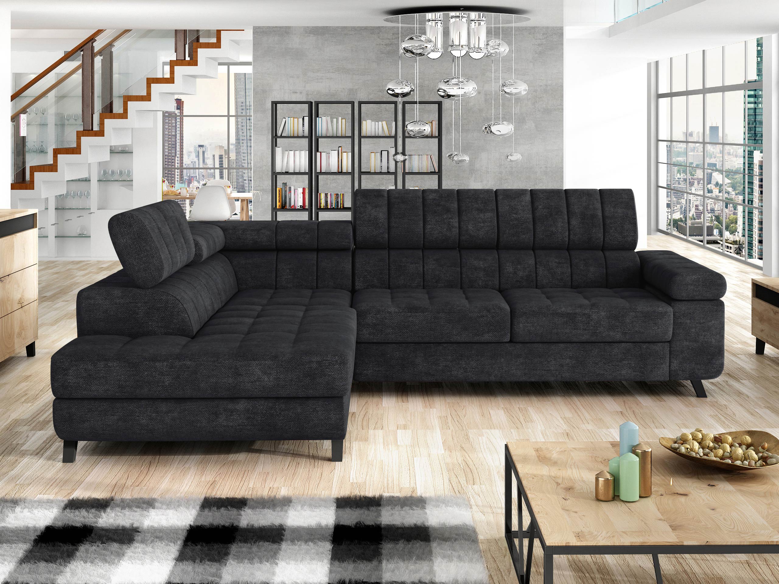 Γωνιακός Καναπές Comfivo Agnus (Margo 227.09)