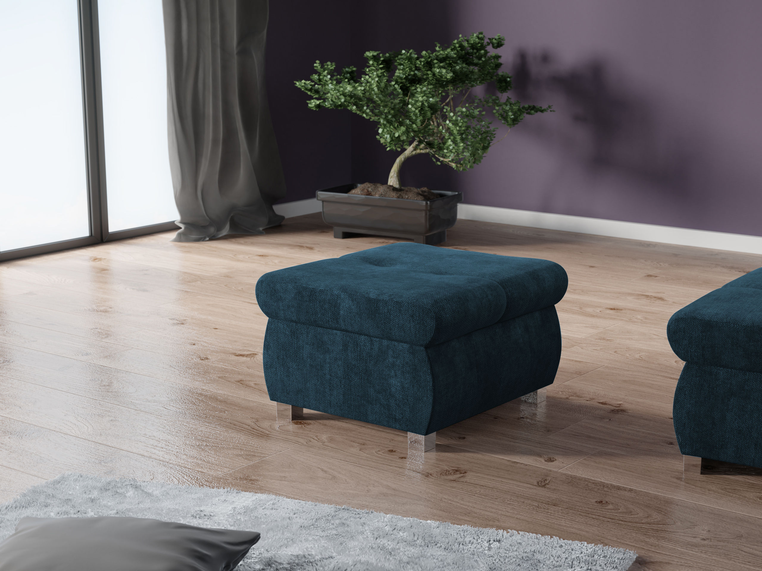 Σκαμπό σαλονιού Comfivo Nitor (Margo 227.10)
