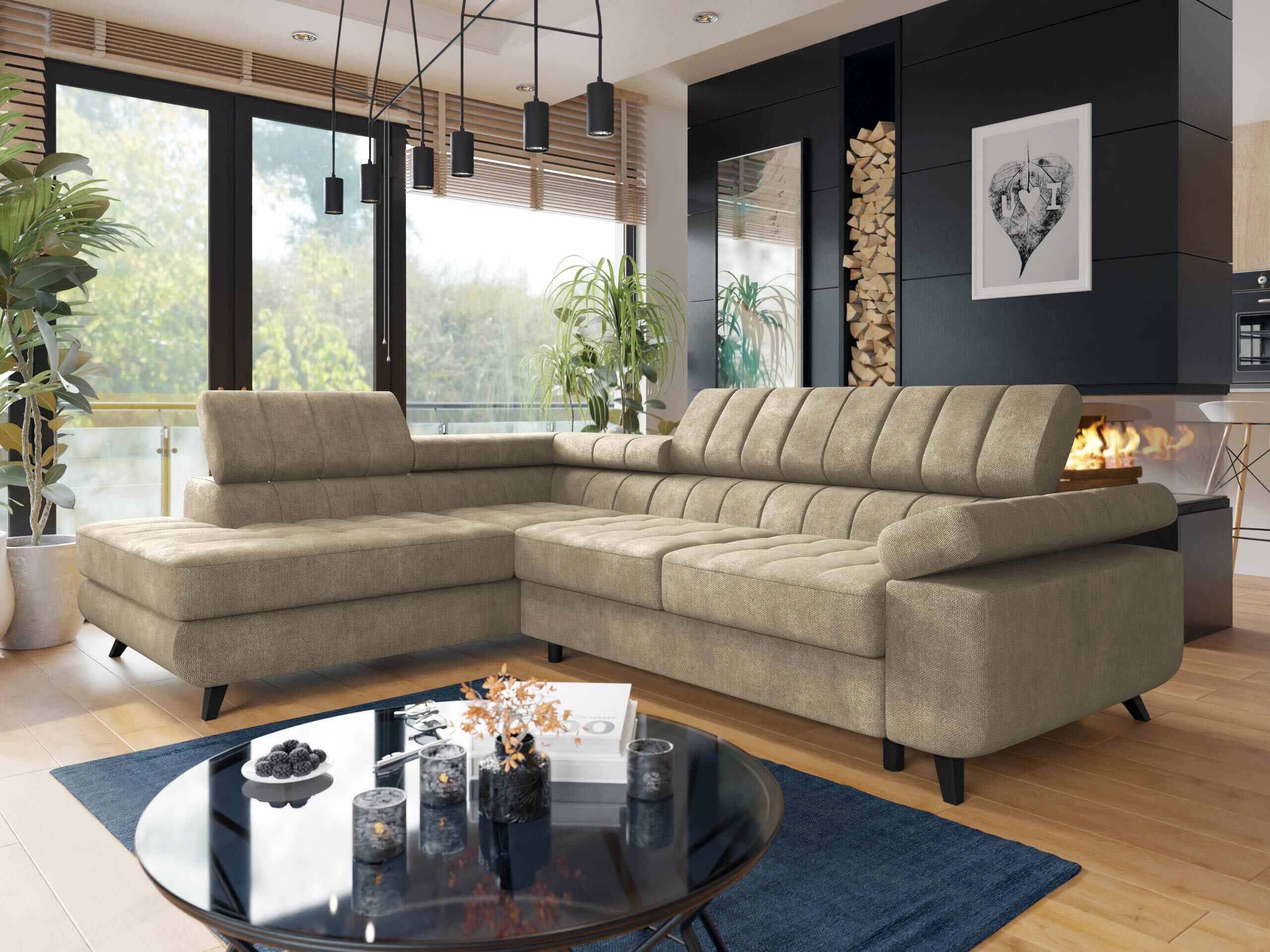 Γωνιακός Καναπές Comfivo Agnus (Lumo 30)