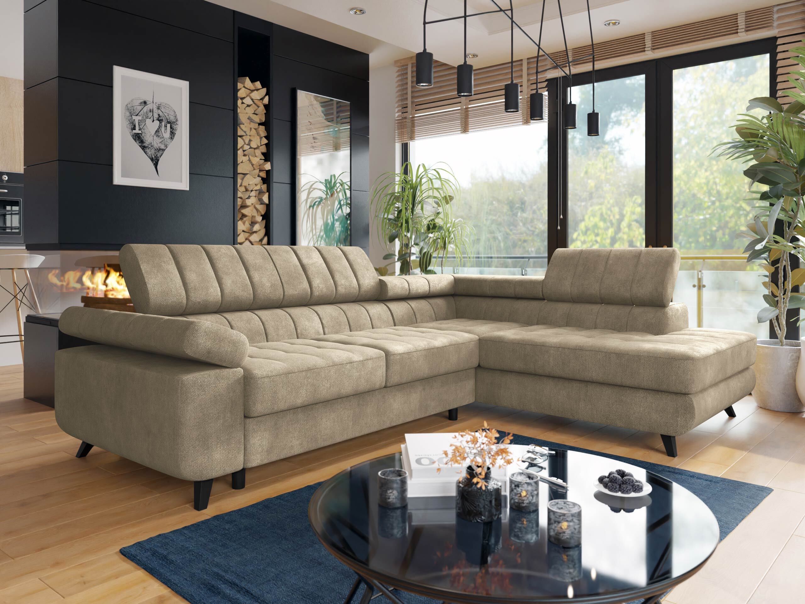 Γωνιακός Καναπές Comfivo Agnus (Lumo 30)