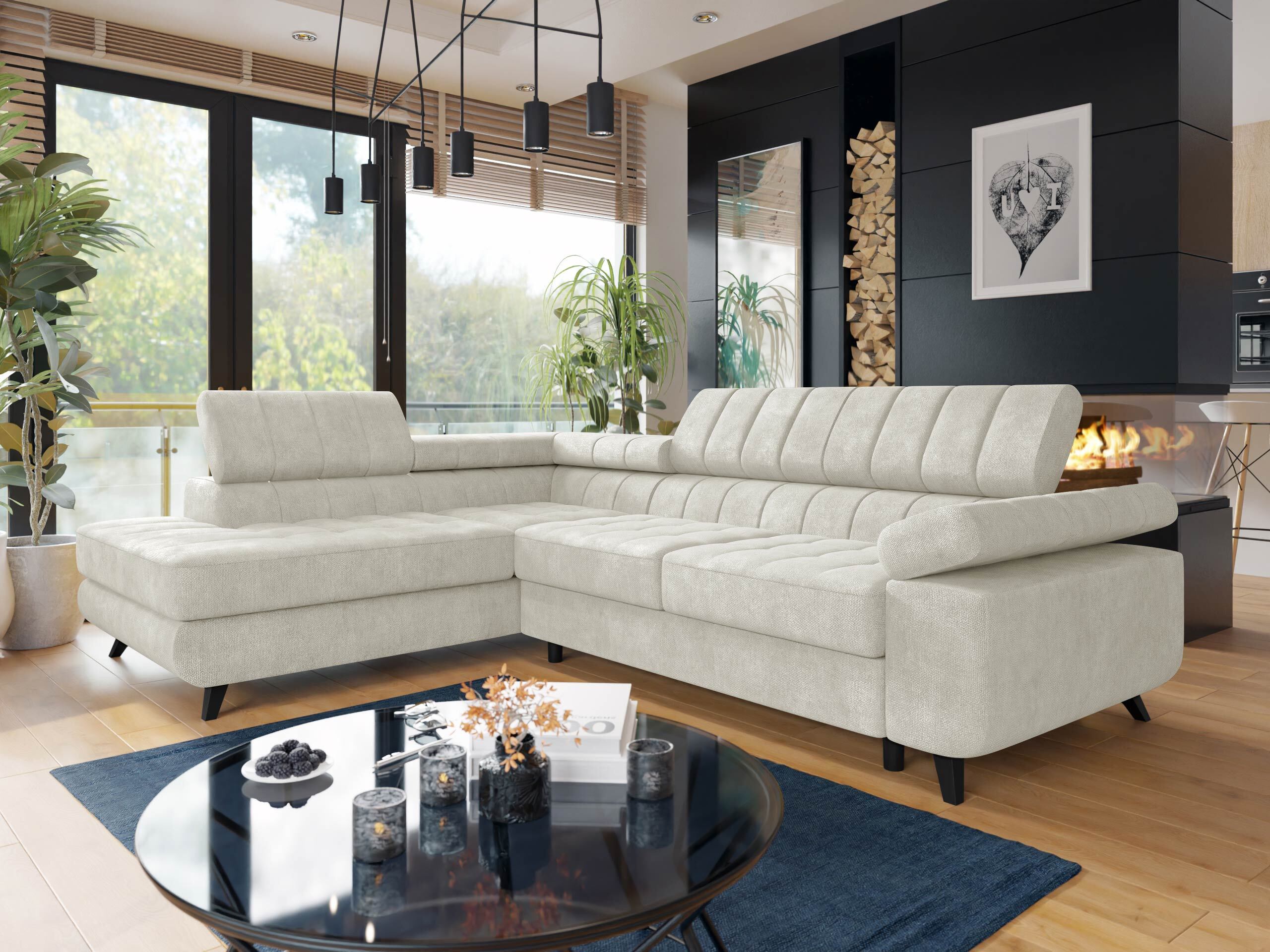 Γωνιακός Καναπές Comfivo Agnus (Lumo 55)