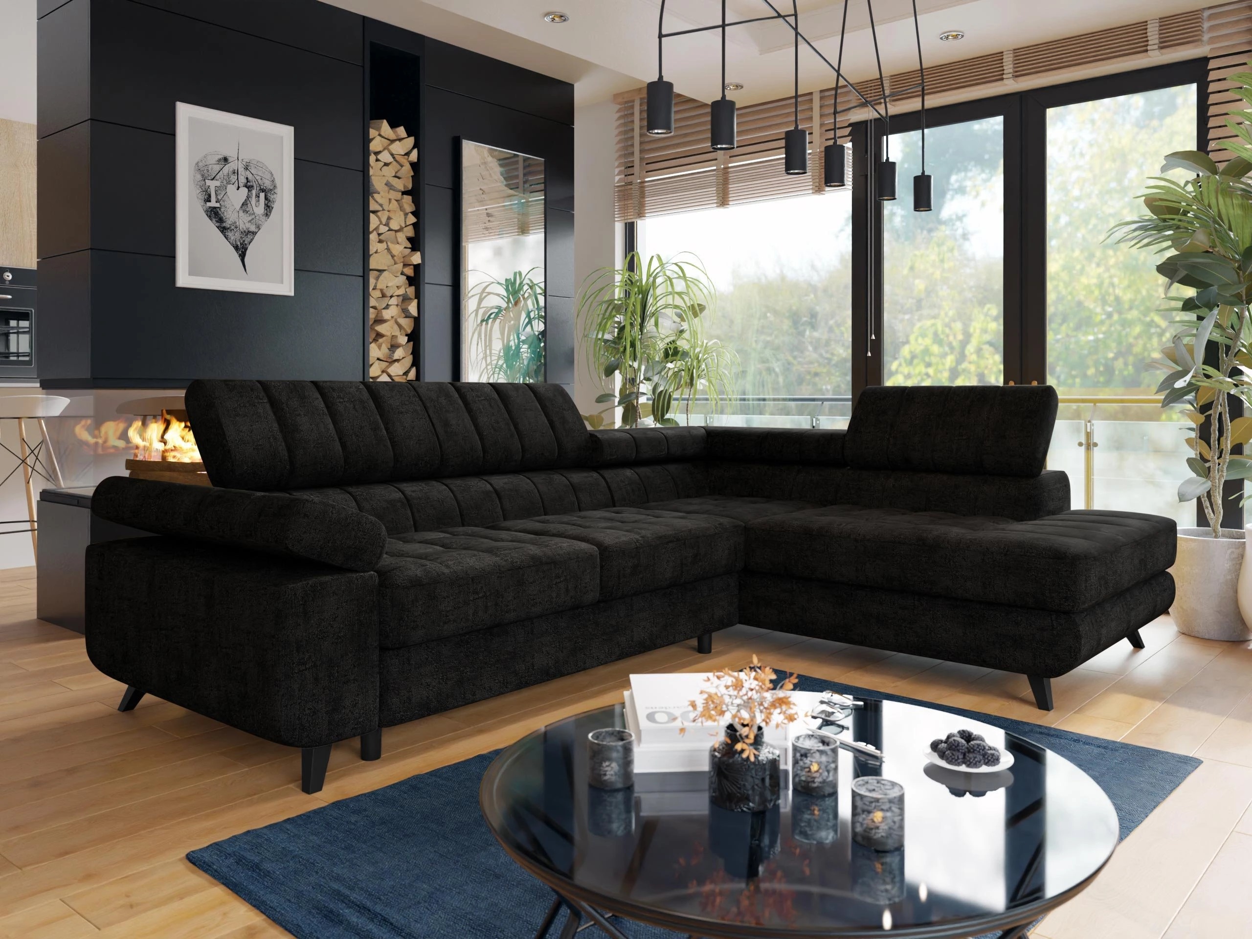 Γωνιακός Καναπές Comfivo Agnus (Miu 2056)