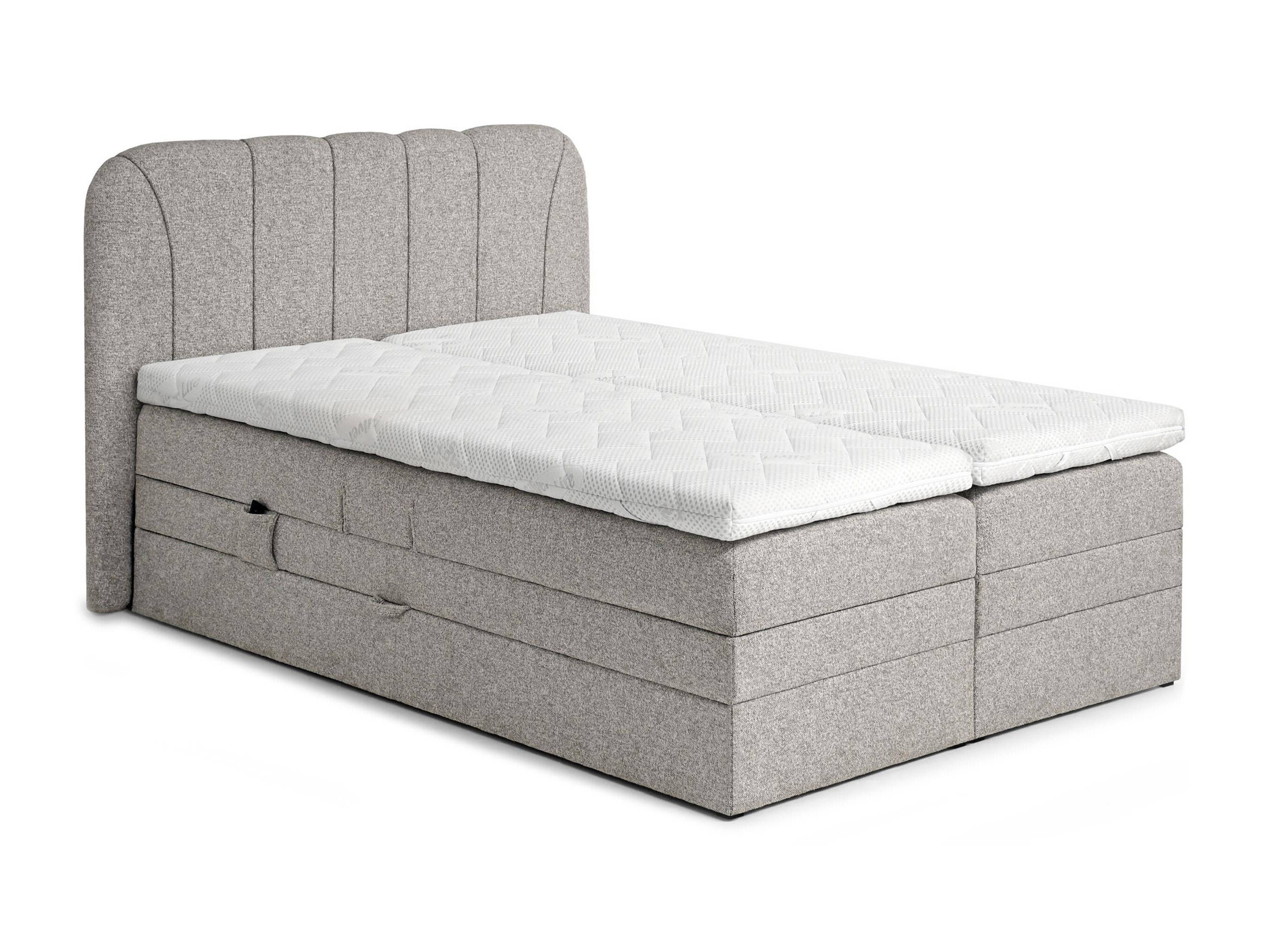 Κρεβάτι continental Norman 127 (Allegro toffee)