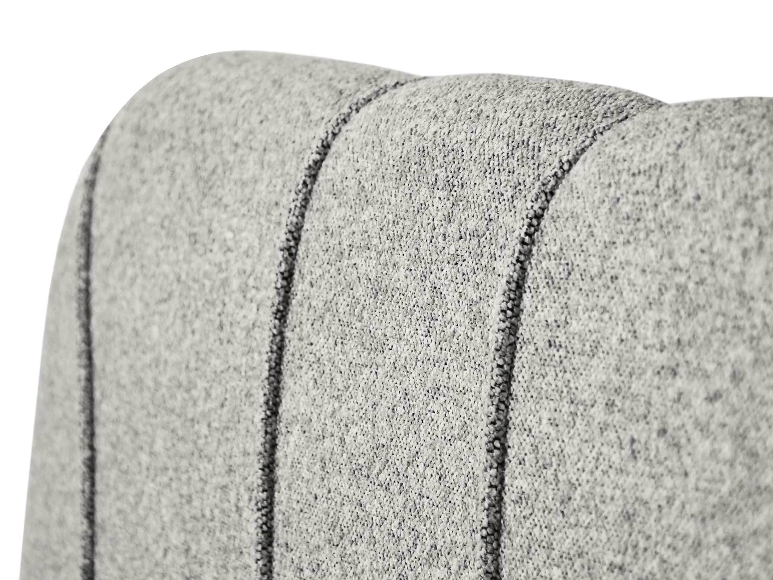 Κρεβάτι continental Norman 127 (Γκρι)