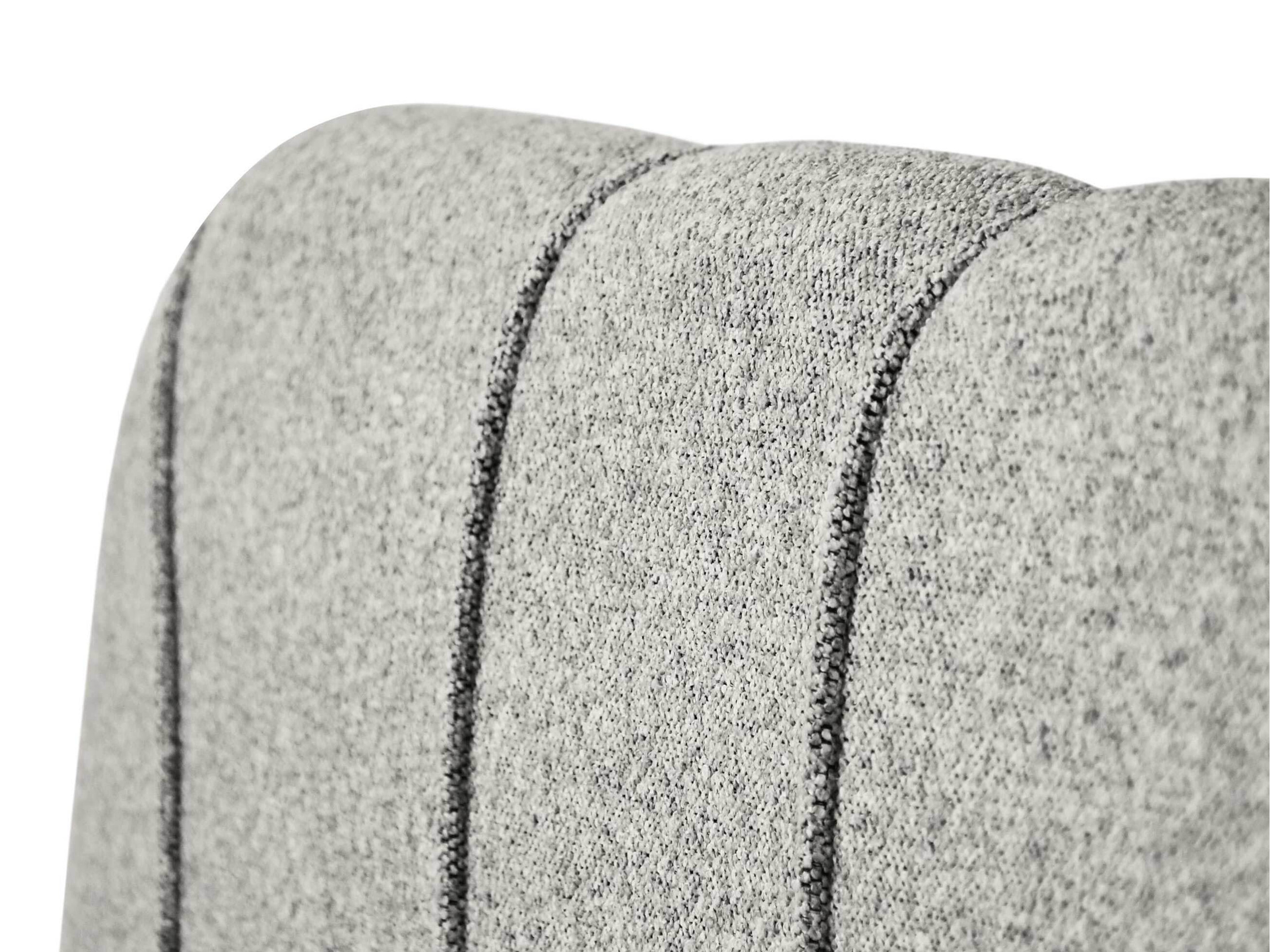 Κρεβάτι continental Norman 127 (Γκρι)