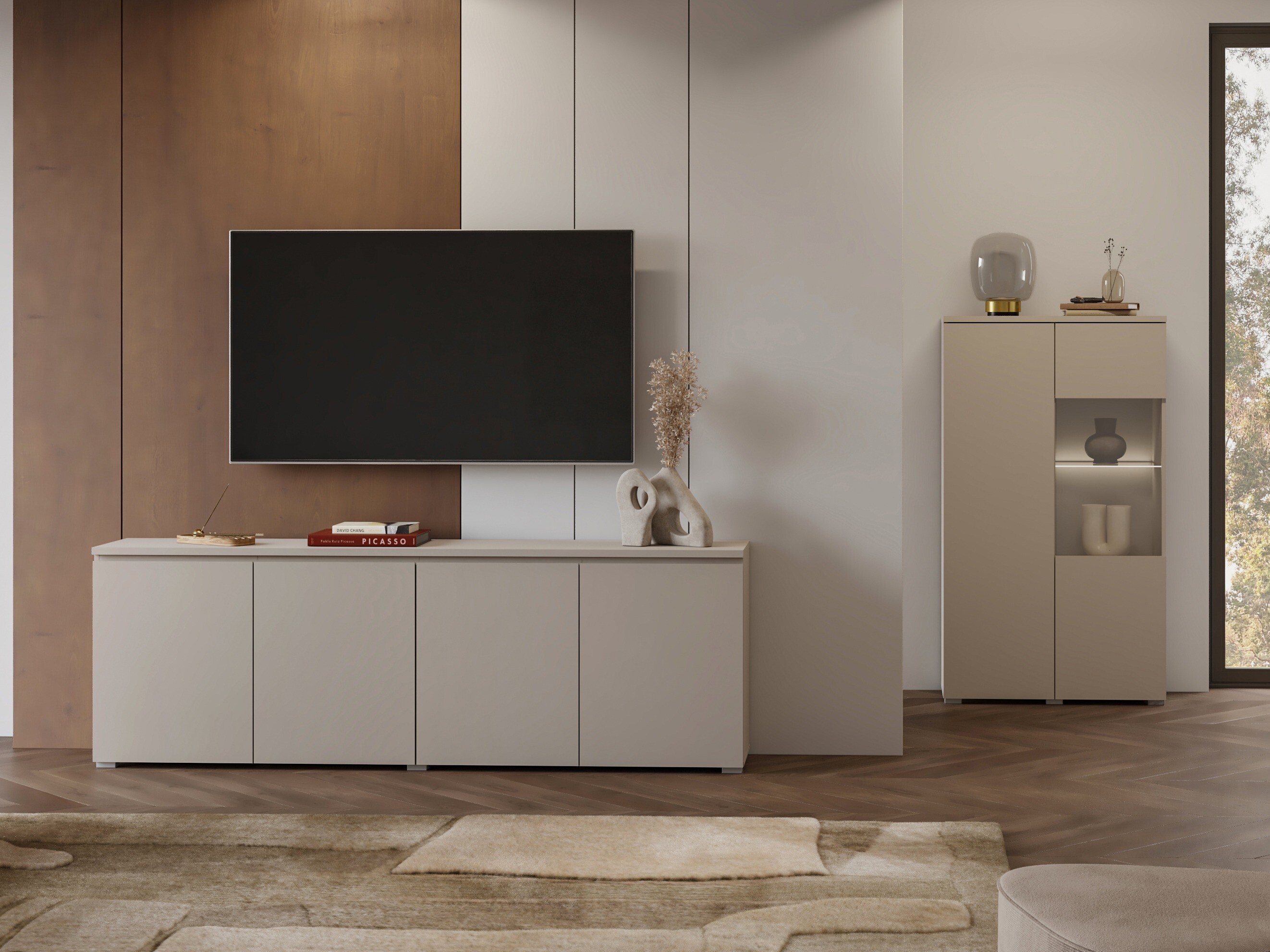 Έπιπλο τηλεόρασης Baletu 113 (Κασμίρι)