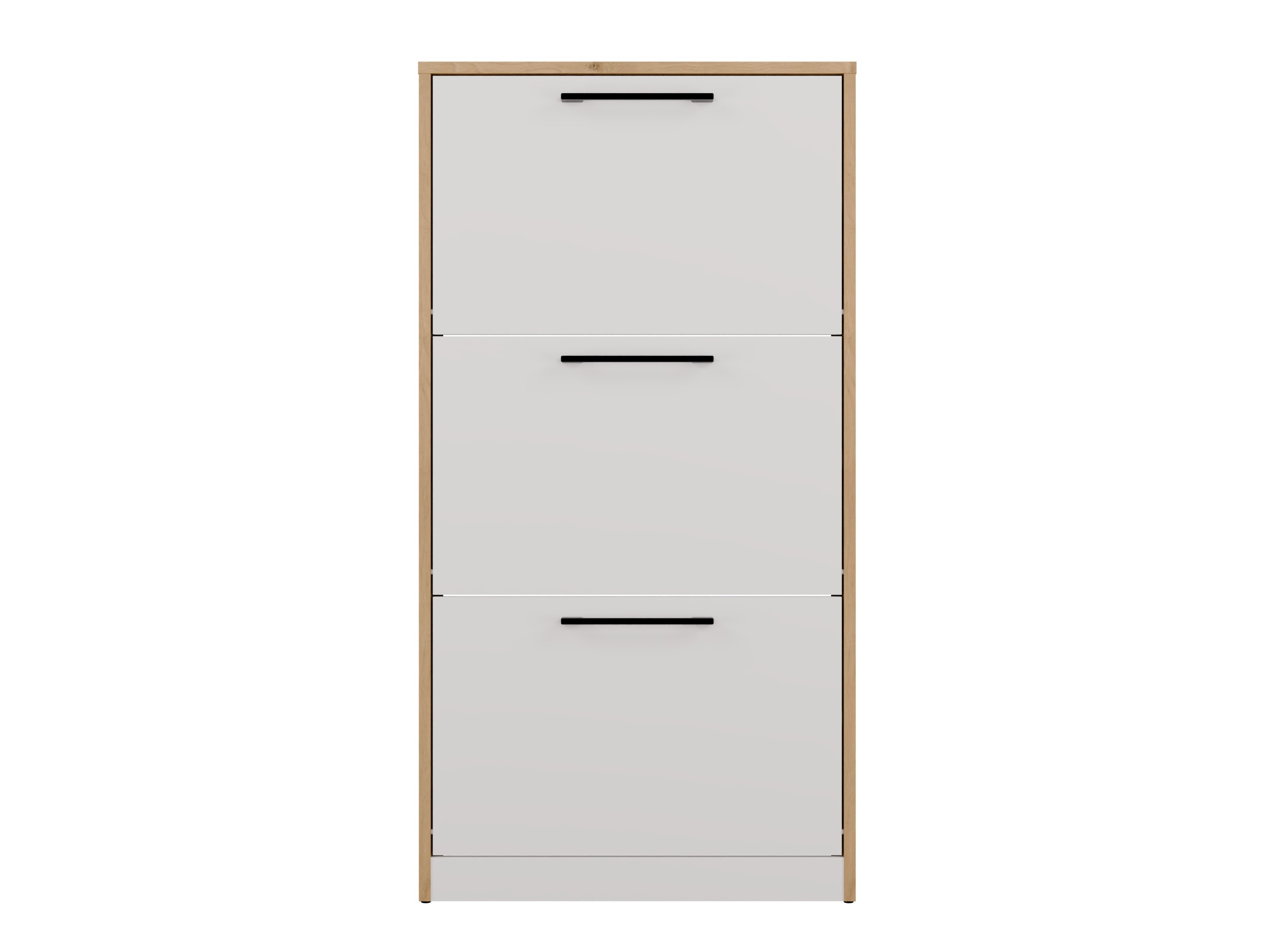 Παπουτσοθήκη Mandeville 224 (Άσπρο + Artisan βελανιδιά)