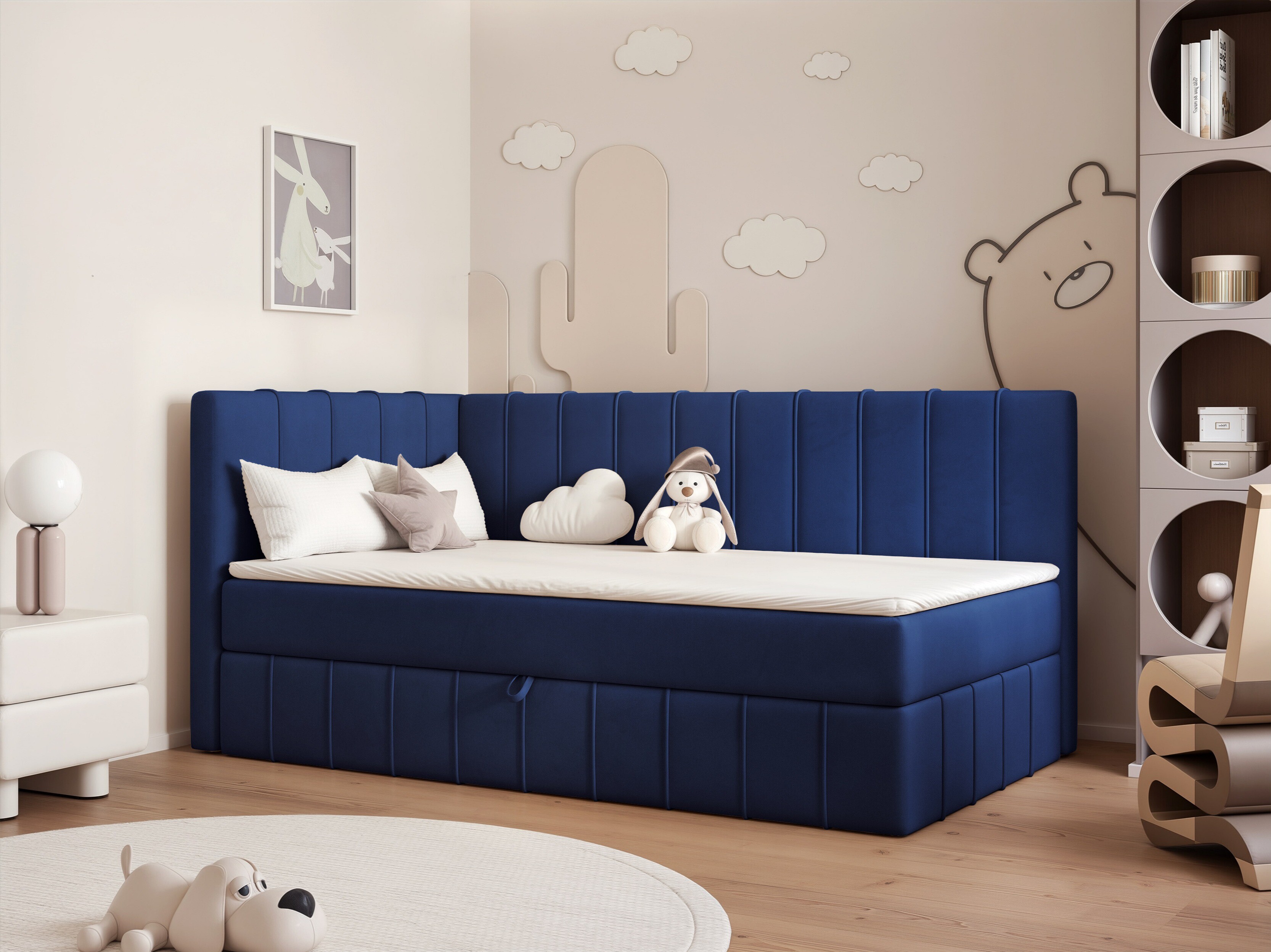 Κρεβάτι Martinez 136 (Smart Velvet 21606)