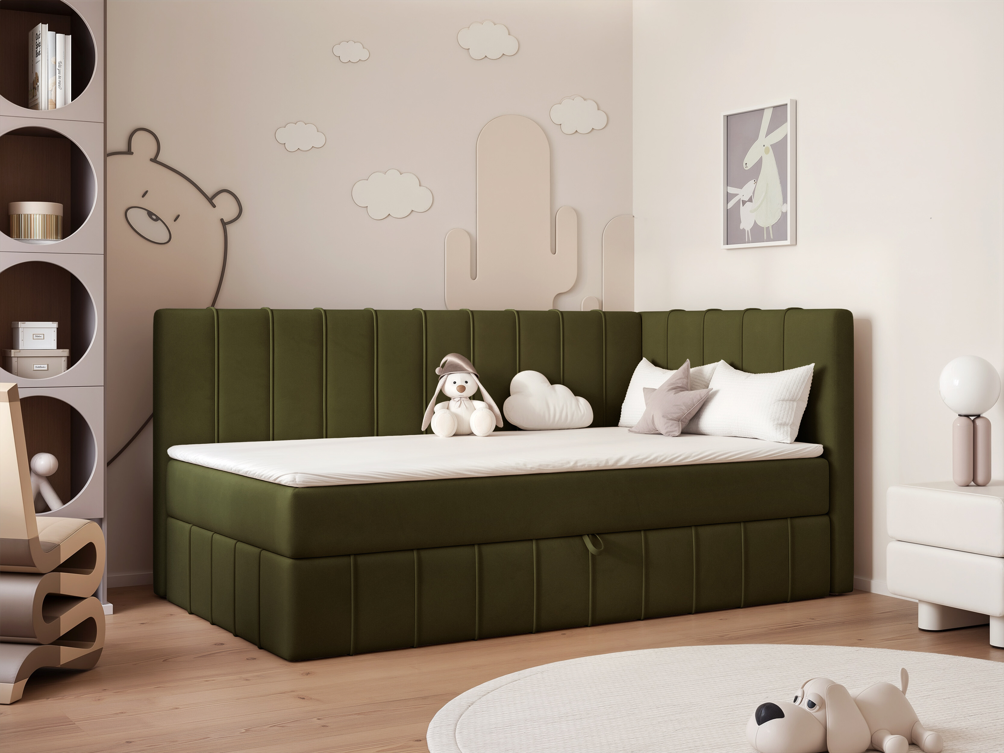 Κρεβάτι Martinez 136 (Smart Velvet 21614)