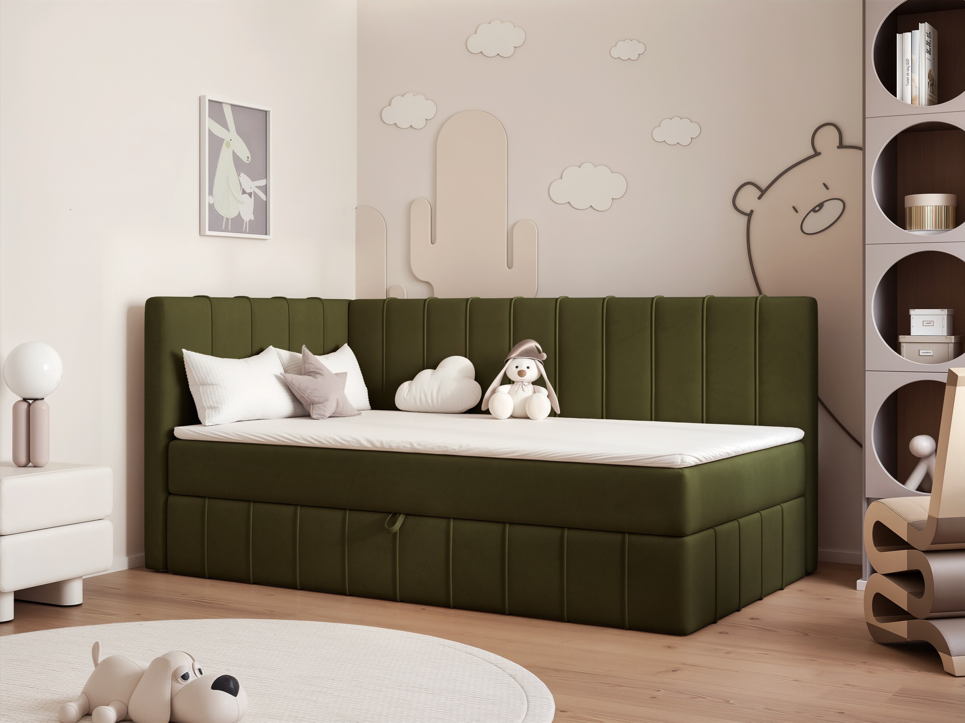 Κρεβάτι Martinez 136 (Smart Velvet 21614)