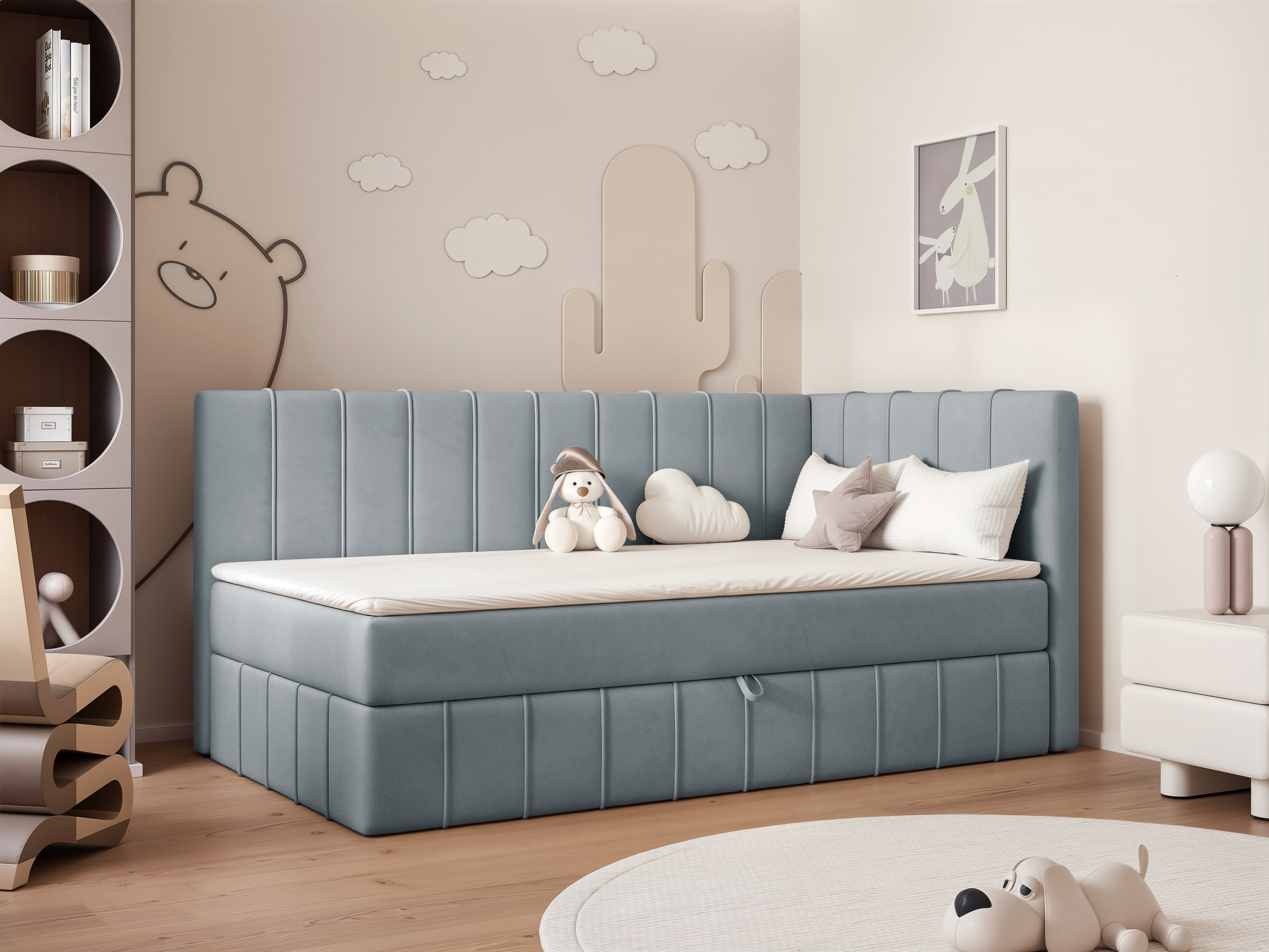 Κρεβάτι Martinez 136 (Smart Velvet 21620)
