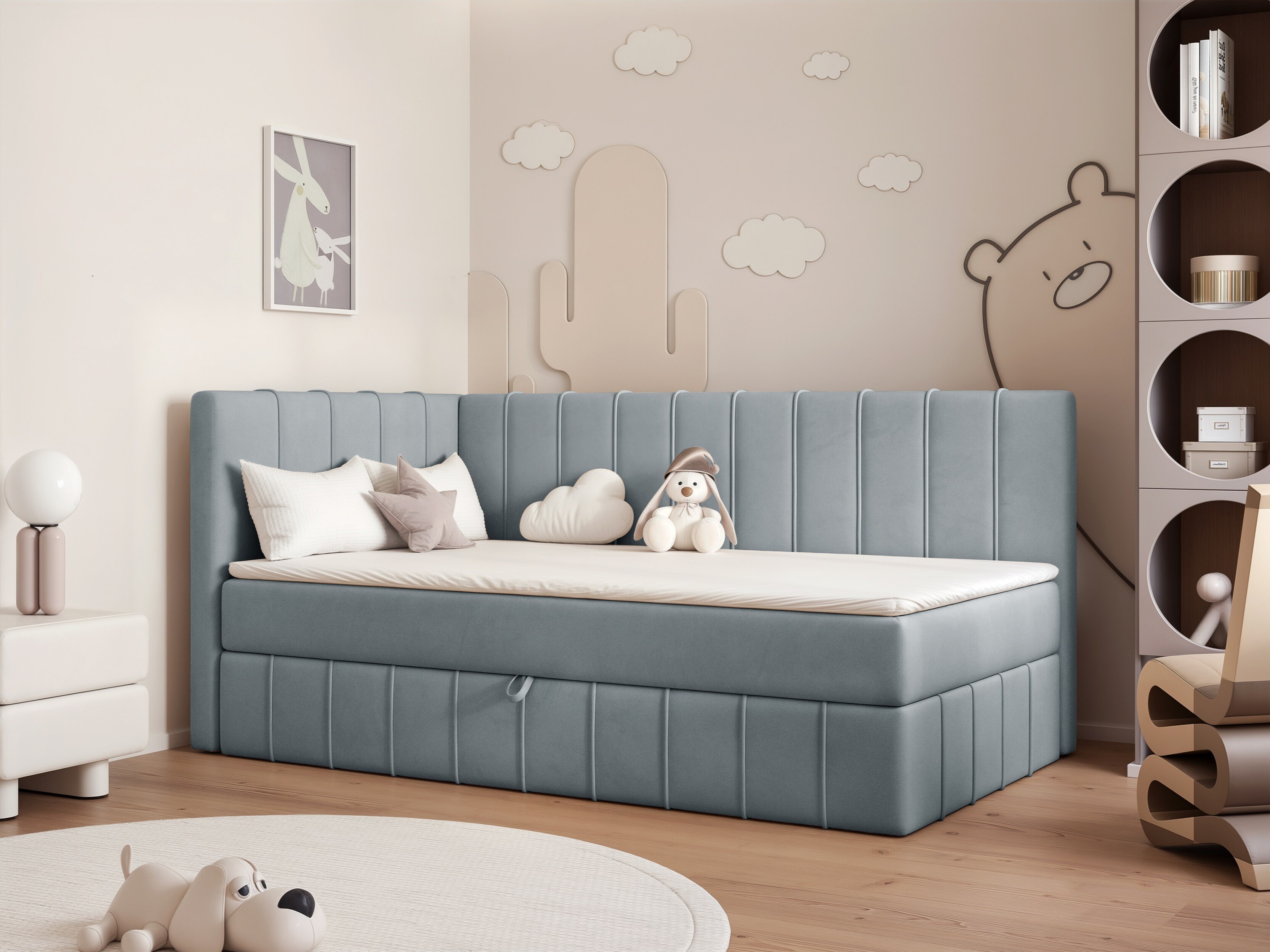 Κρεβάτι Martinez 136 (Smart Velvet 21620)