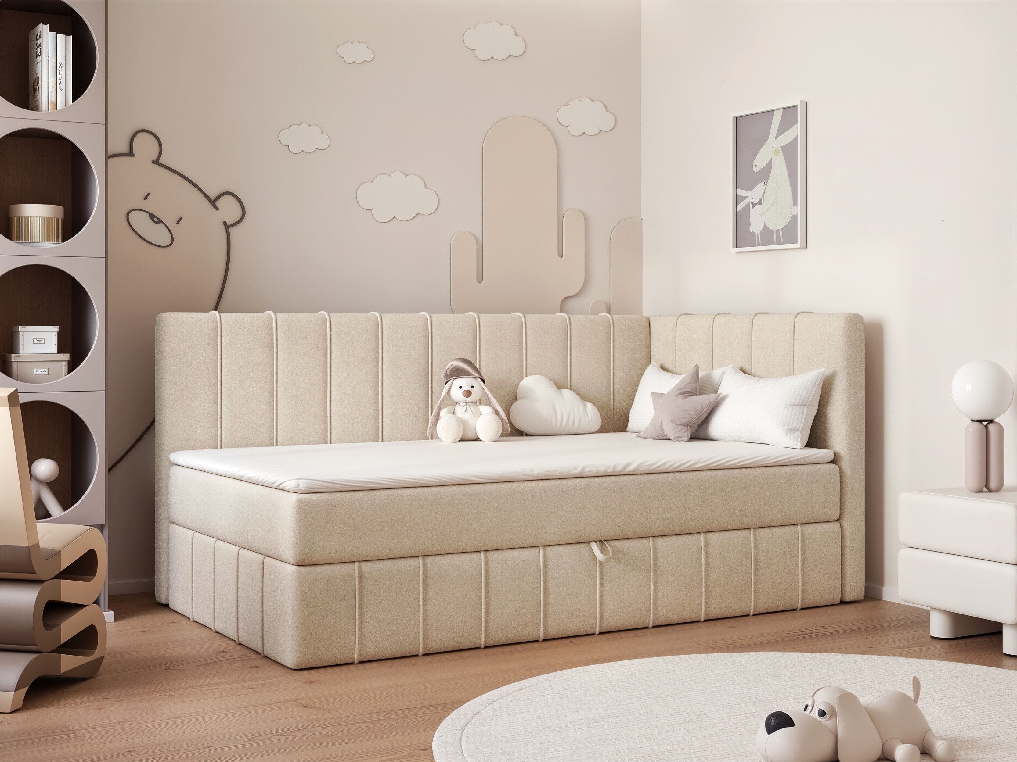 Κρεβάτι Martinez 136 (Smart Velvet 21633)