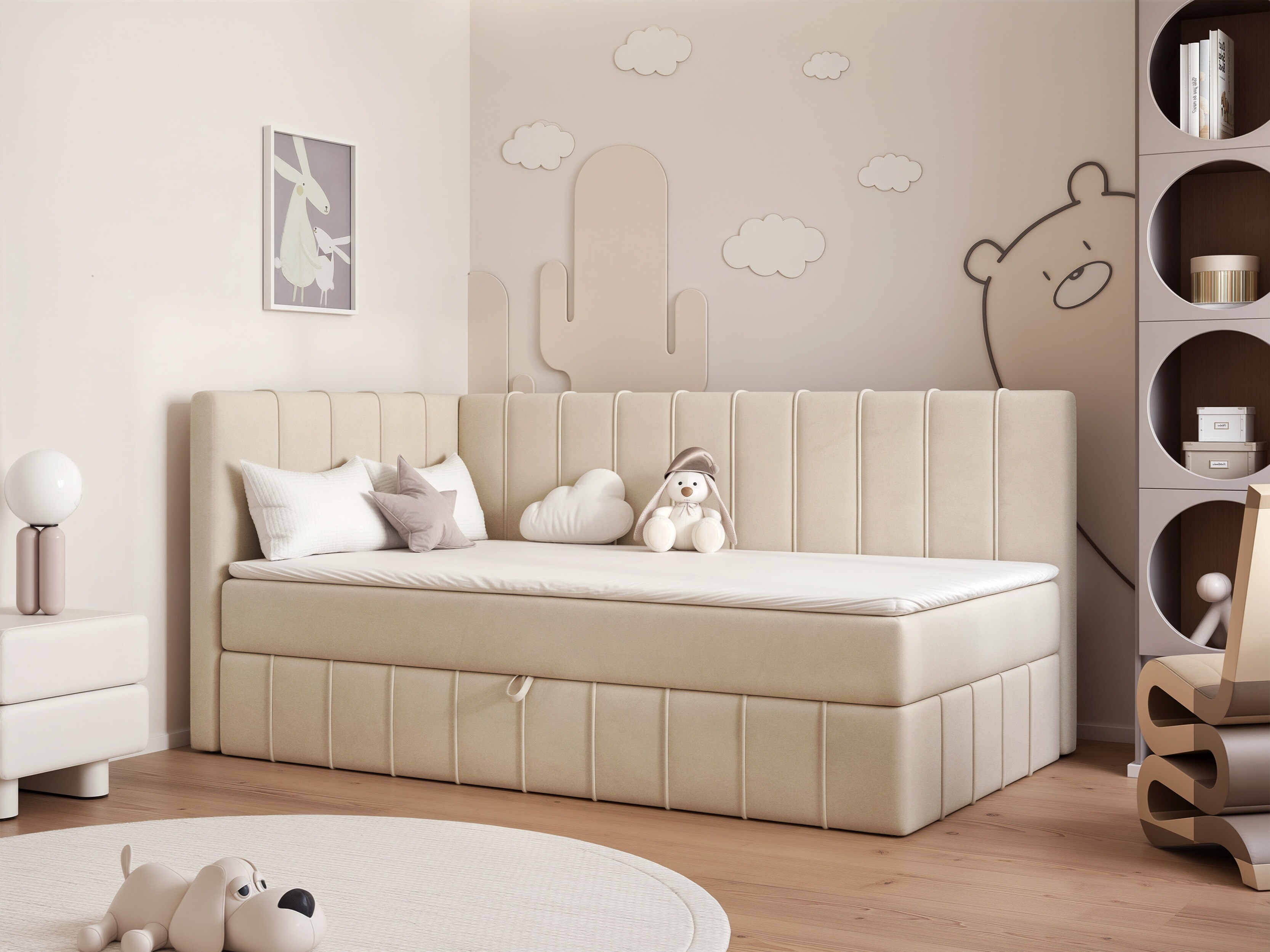 Κρεβάτι Martinez 136 (Smart Velvet 21633)