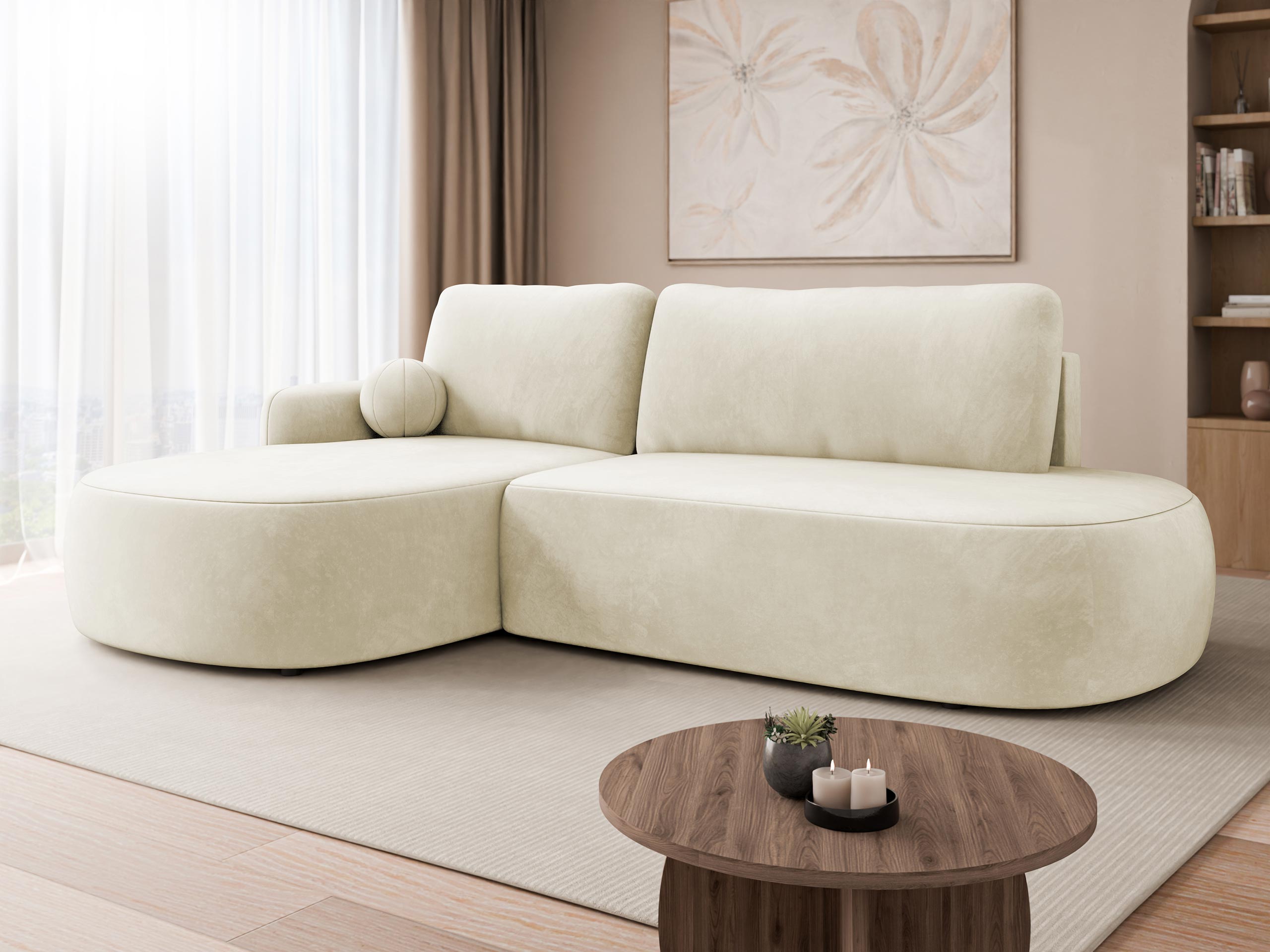 Γωνιακός Καναπές Comfivo Popis I (Magic Velvet 2250)