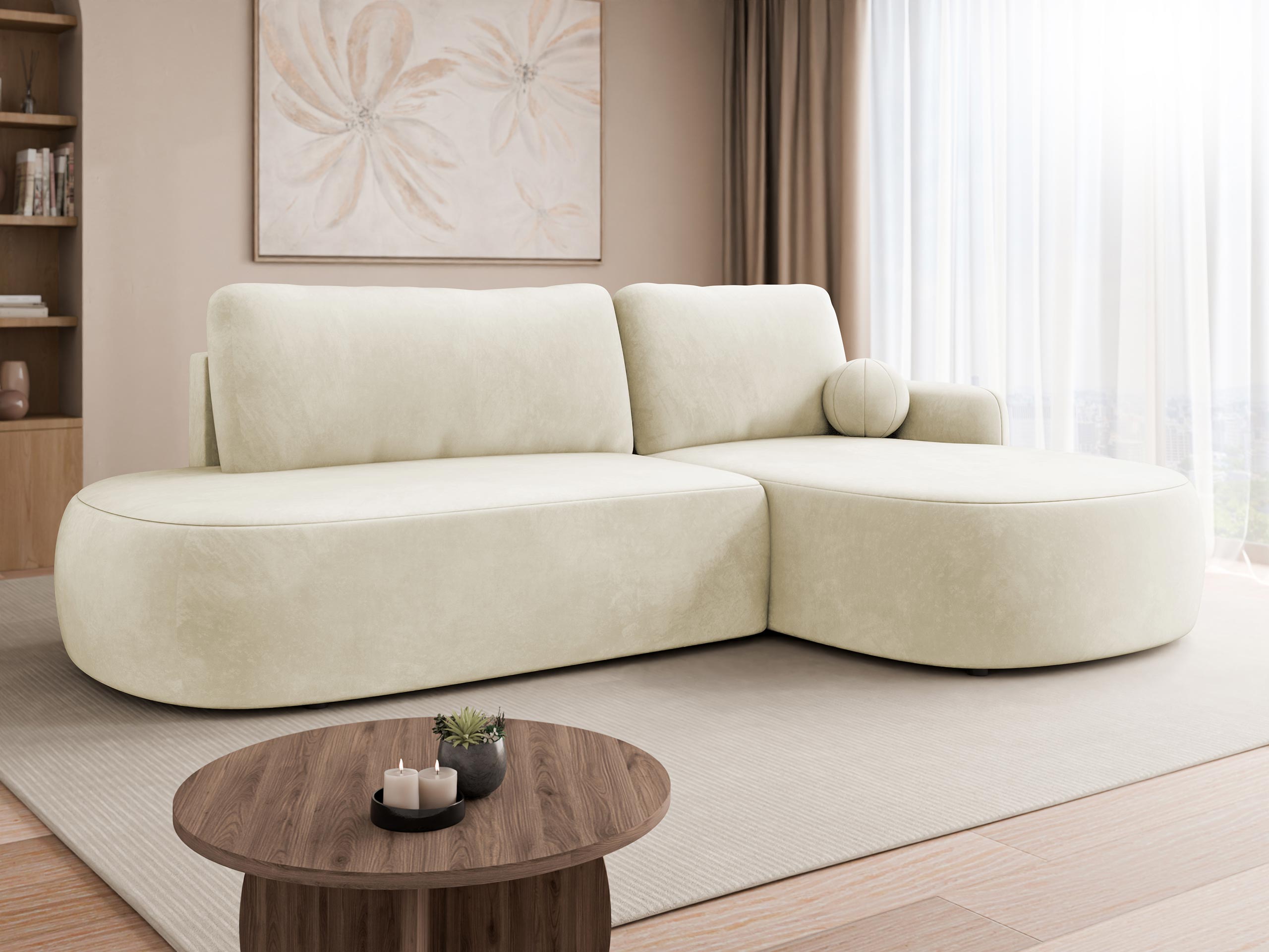 Γωνιακός Καναπές Comfivo Popis I (Magic Velvet 2250)