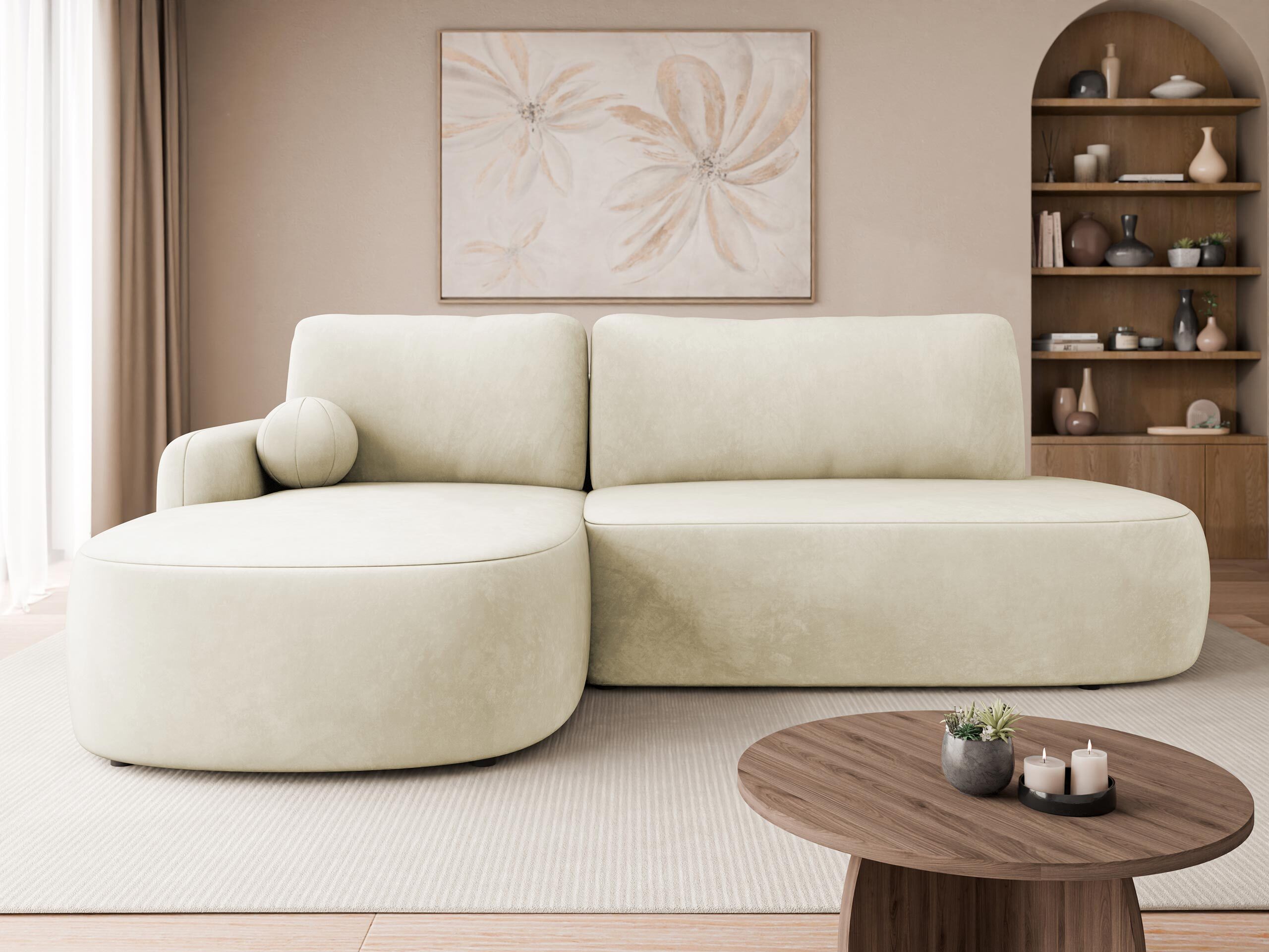 Γωνιακός Καναπές Comfivo Popis I (Magic Velvet 2250)