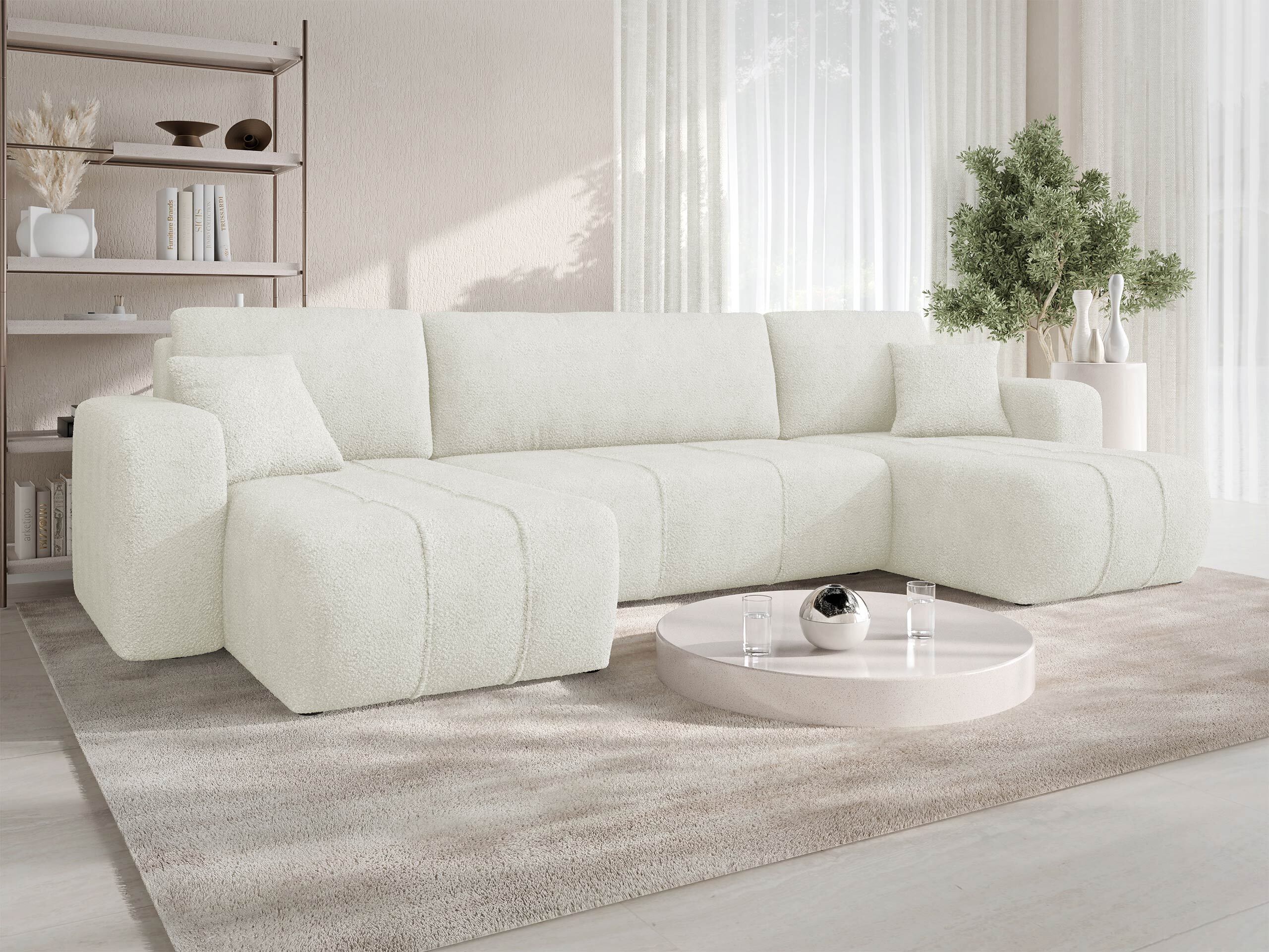 Γωνιακός Καναπές Comfivo Laurus II (Coral 15)