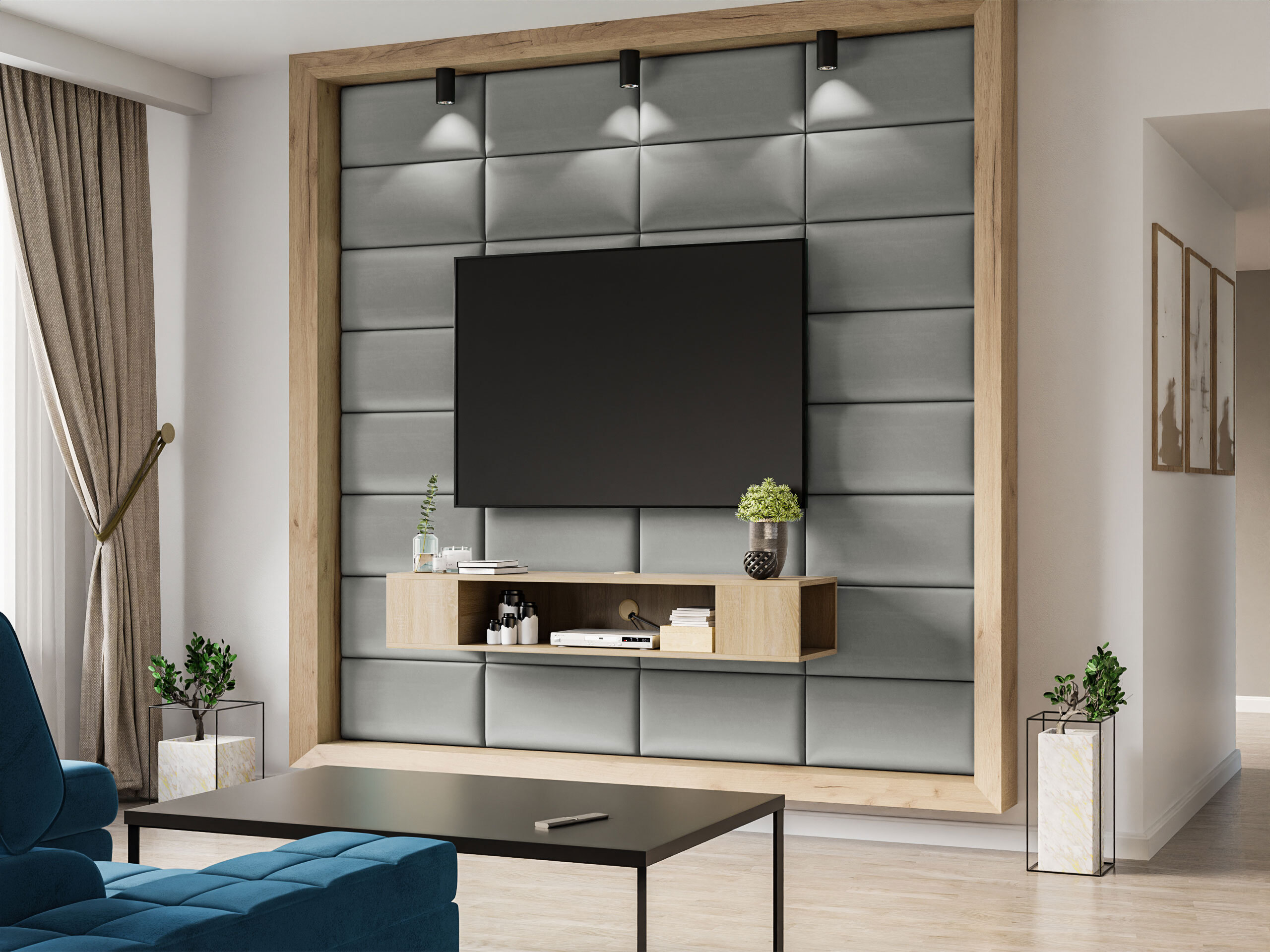 Μαλακό πάνελ τοίχου Comfivo Ovis (Polo 894) (60x30)