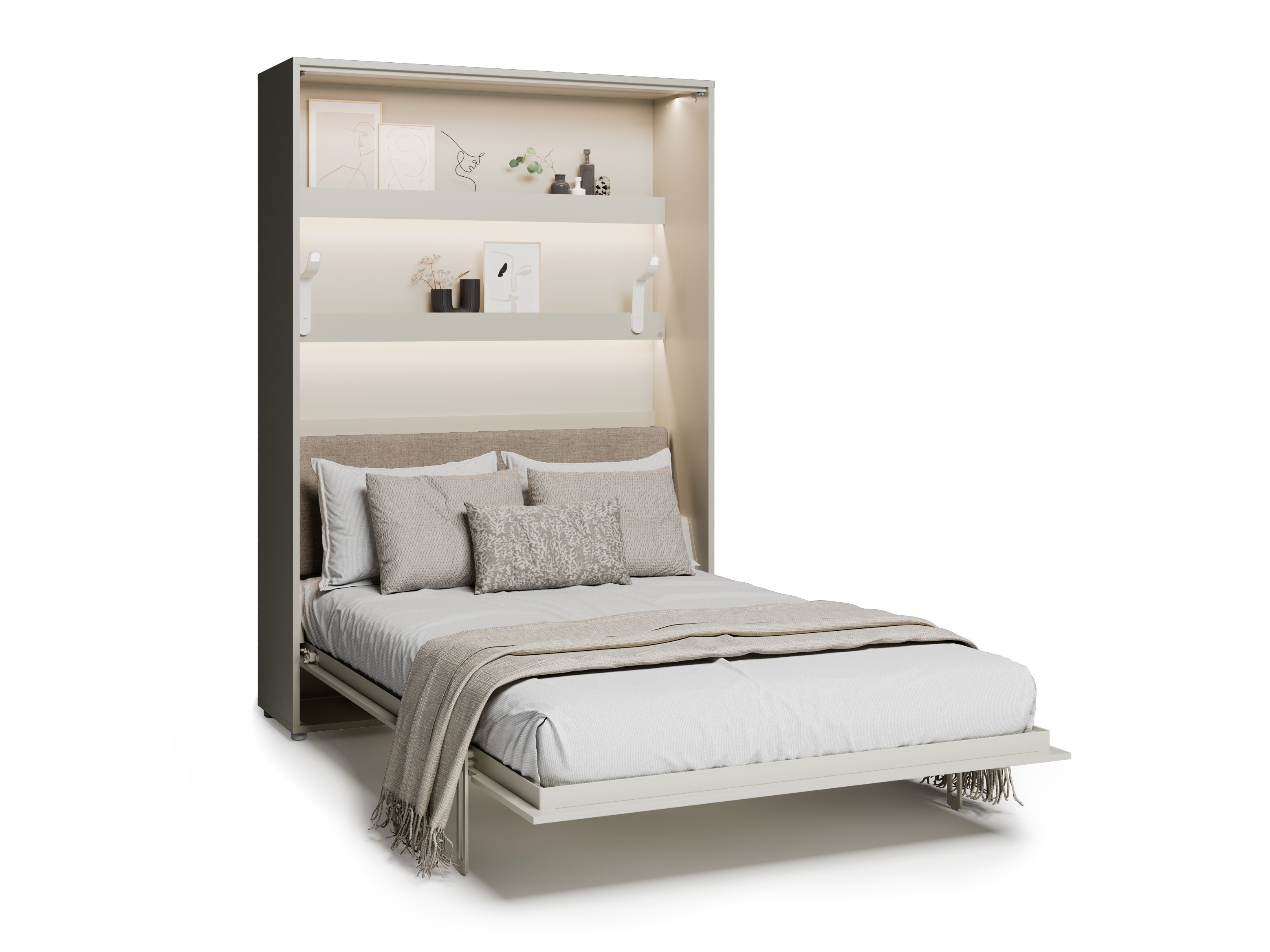 Κρεβάτι τοίχου Concept Lenart IX (Κασμίρι)