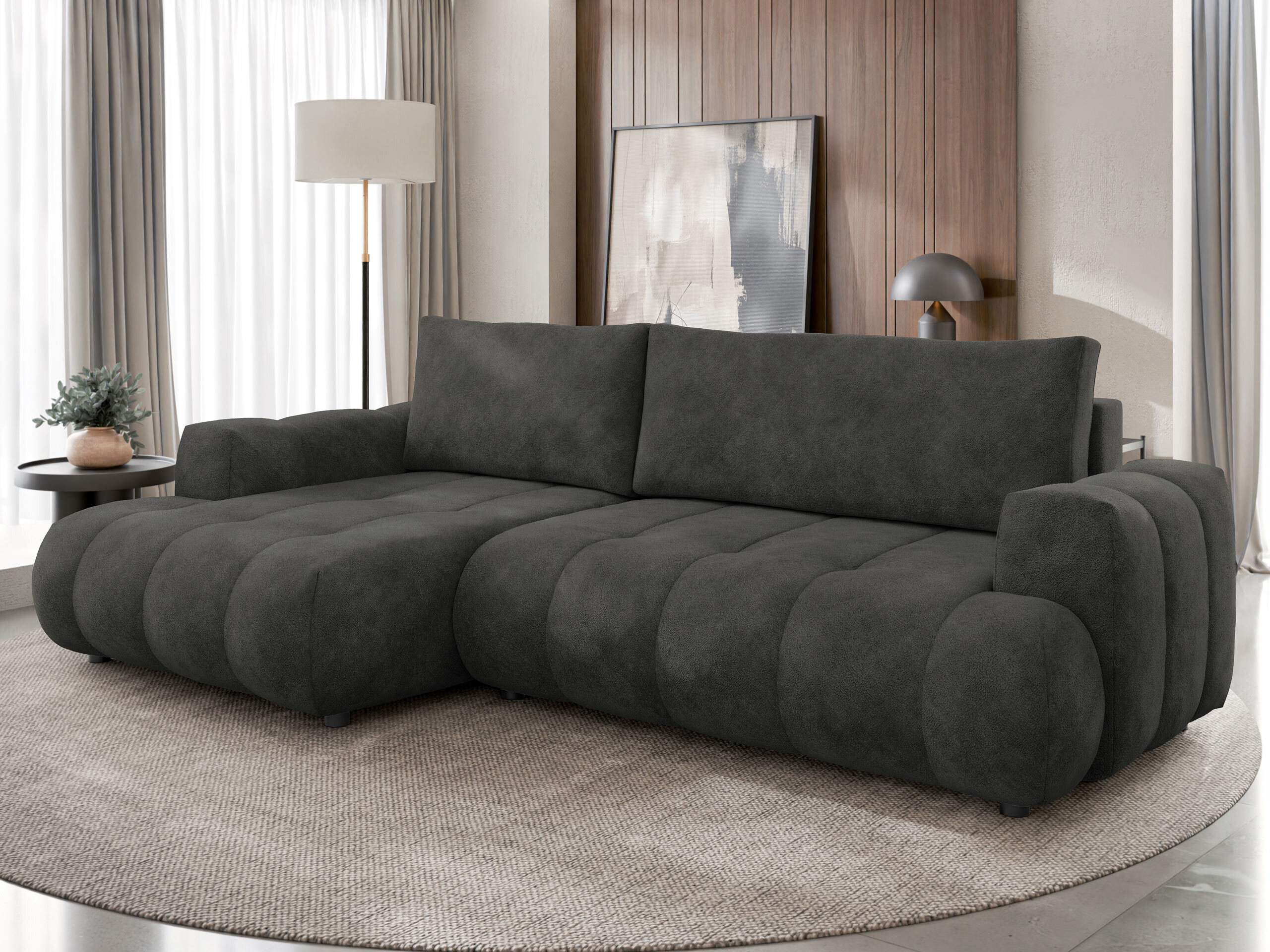 Γωνιακός Καναπές Columbus 266 (Velo 636)
