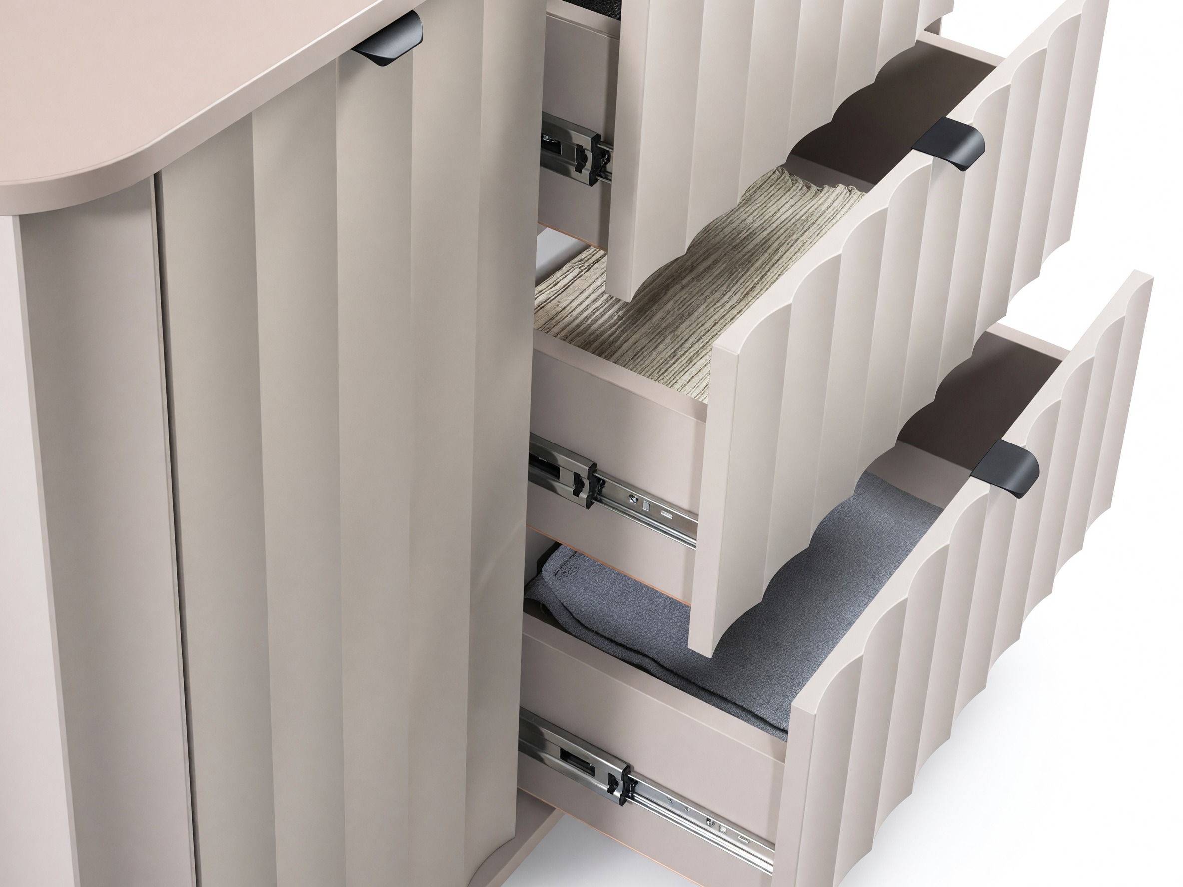 Συρταριέρα Larala 102 (Άσπρο)
