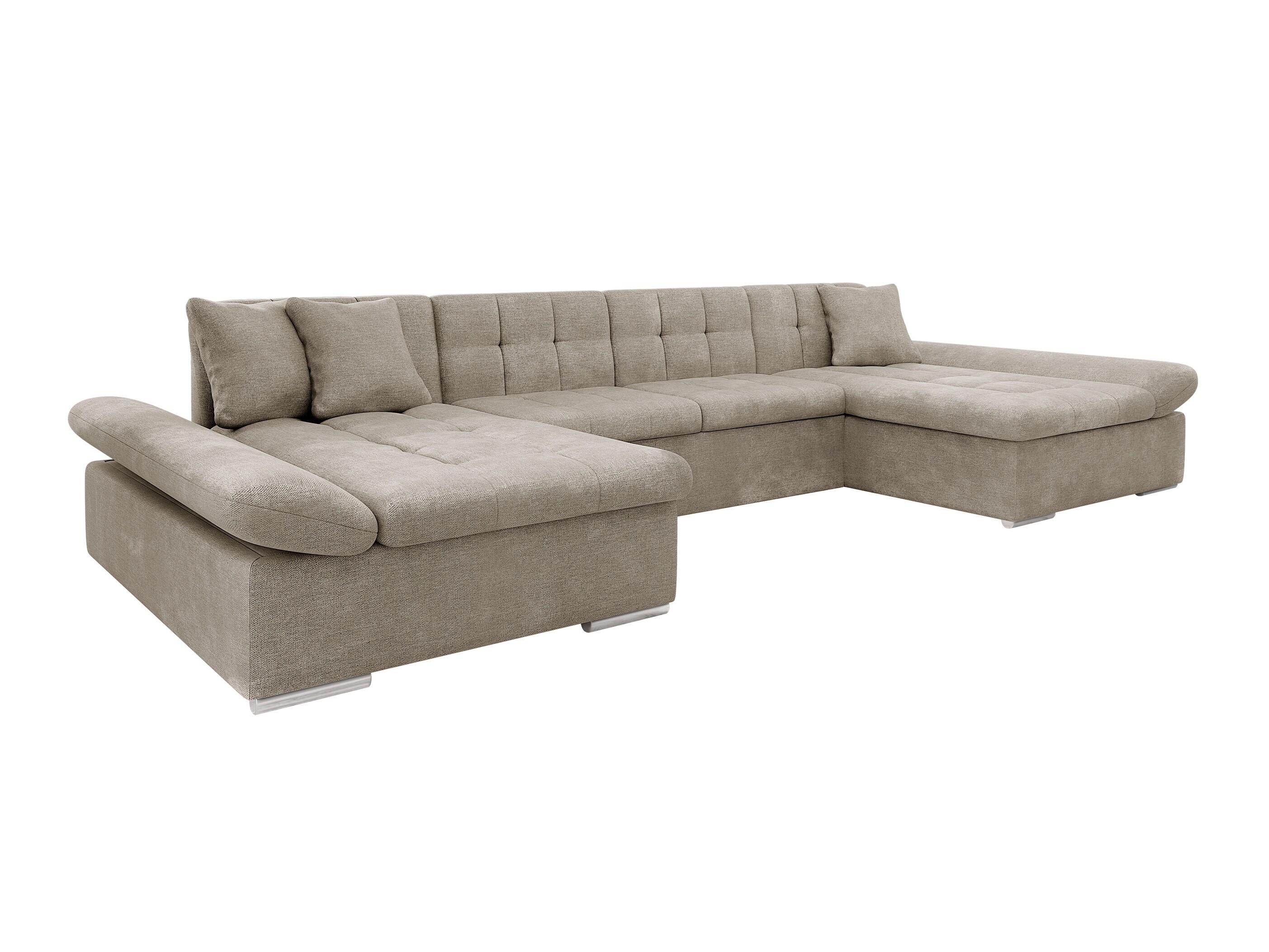 Γωνιακός Καναπές Comfivo Ficus (Spirit Taupe)