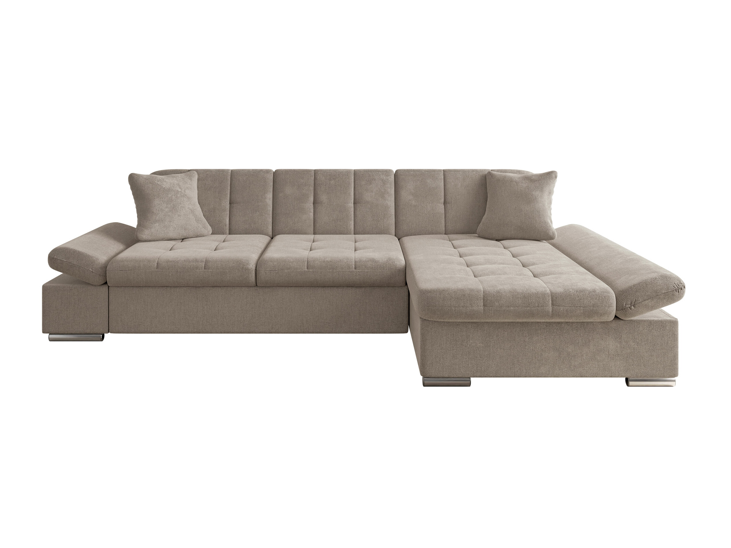 Γωνιακός Καναπές Comfivo Sanitas I (Spirit Taupe)