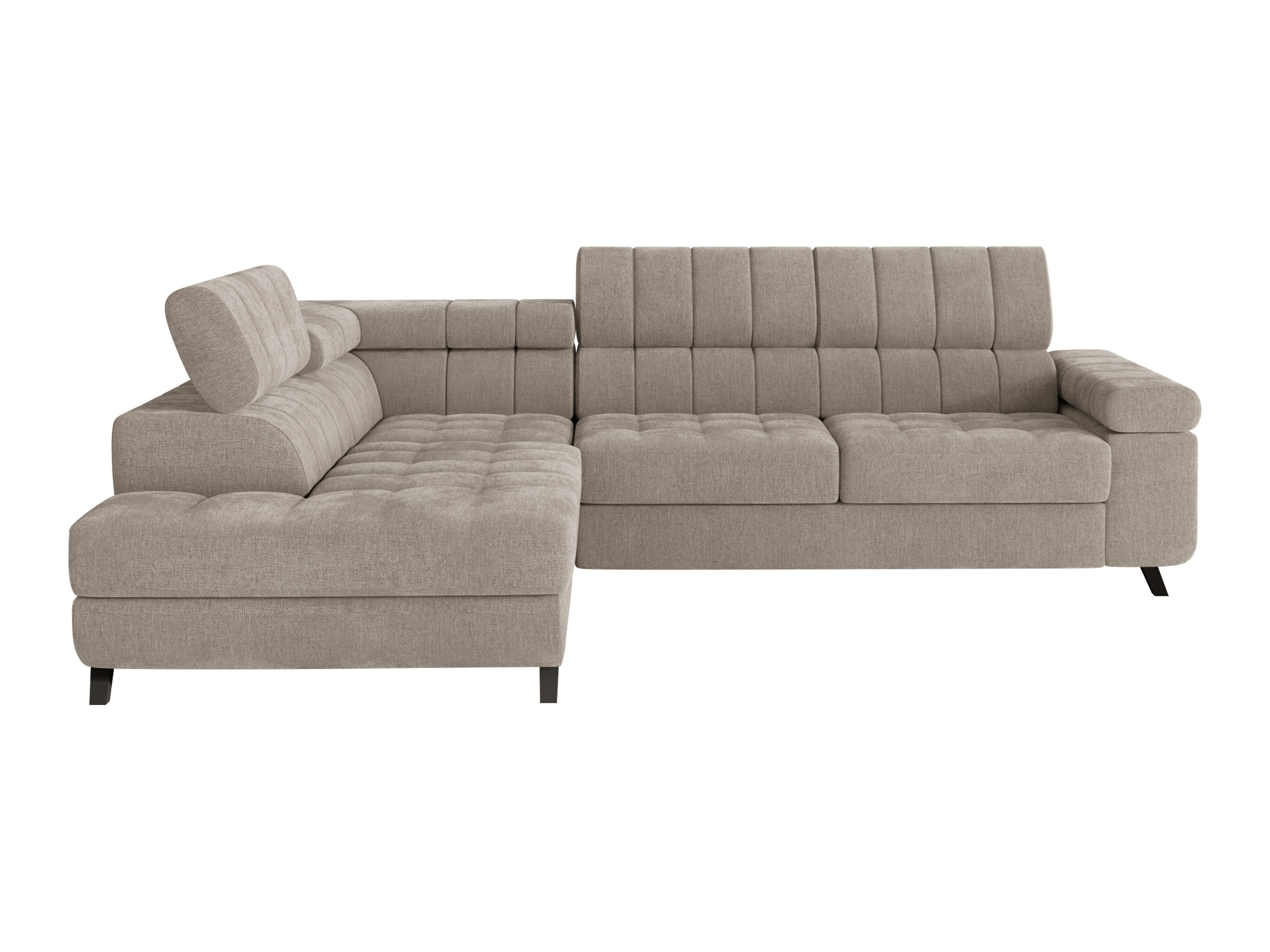 Γωνιακός Καναπές Comfivo Agnus (Spirit Taupe)